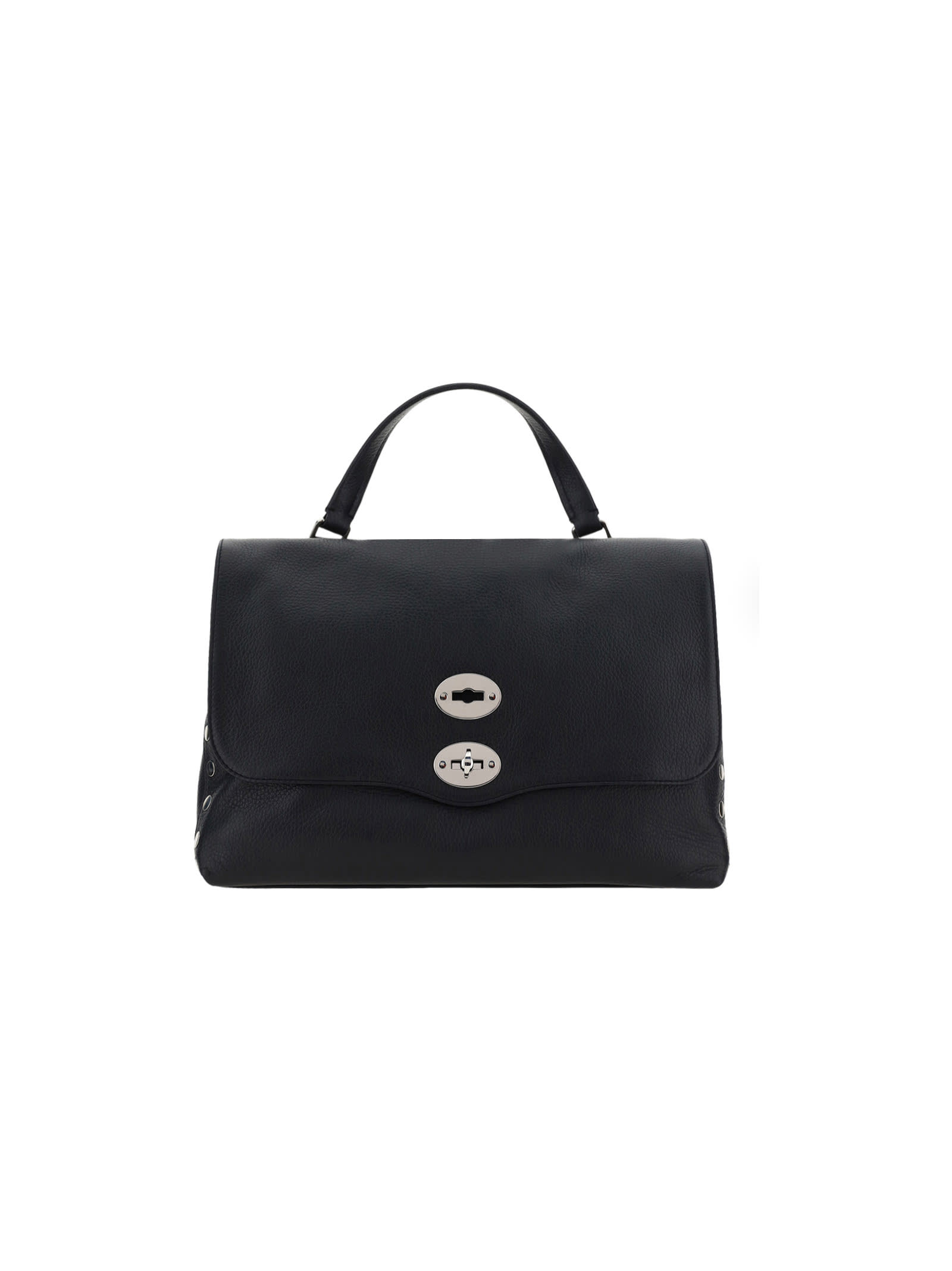 Shop Zanellato Daily Postina Bag In Black Nero