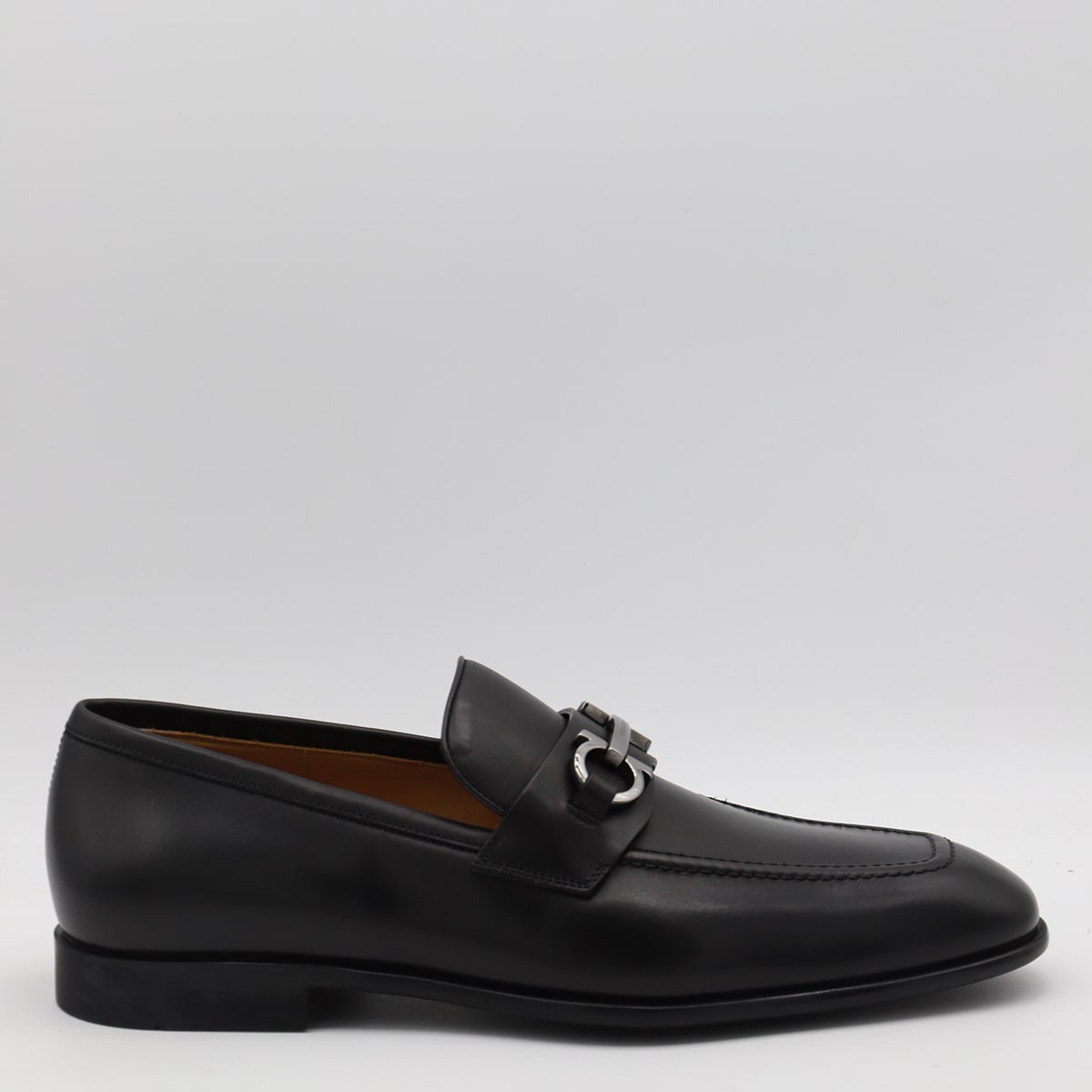 Black Leather Loafers