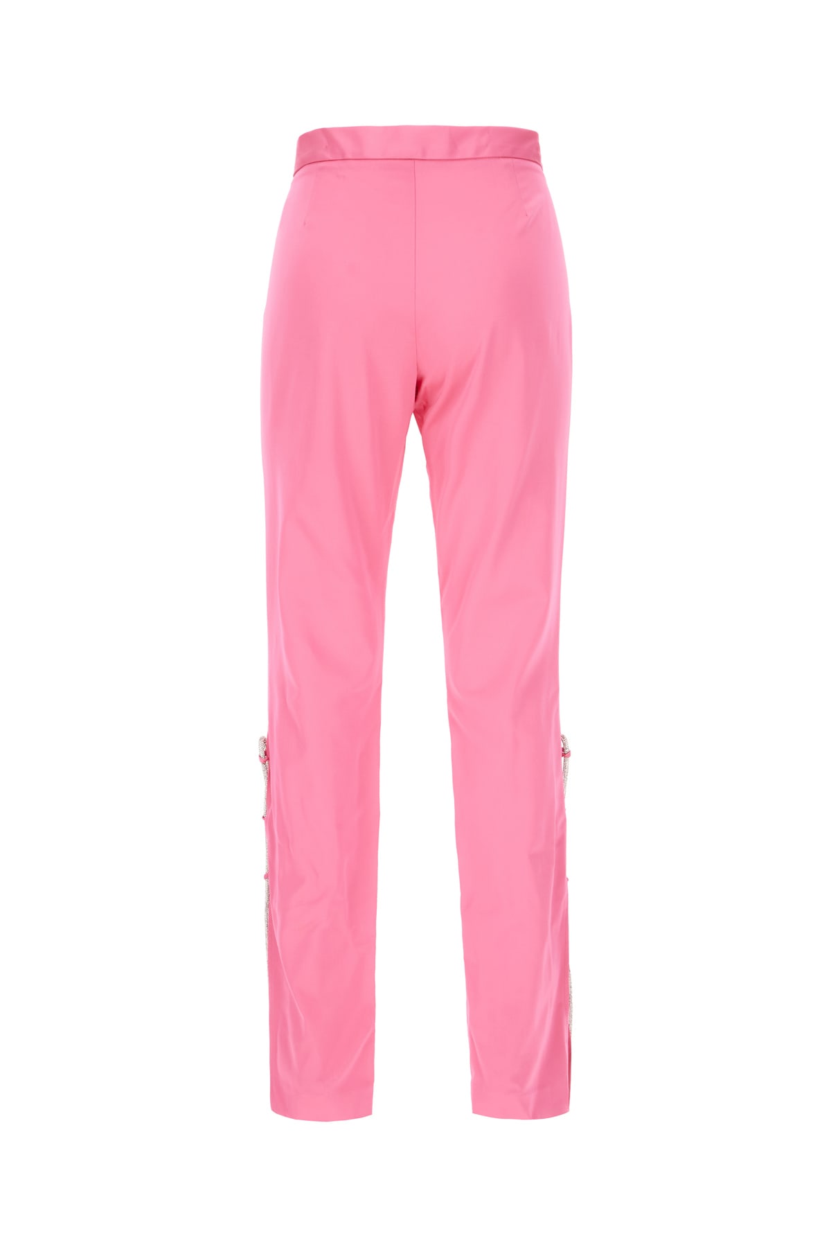 GIUSEPPE DI MORABITO FUCHSIA STRETCH VISCOSE PANTS 