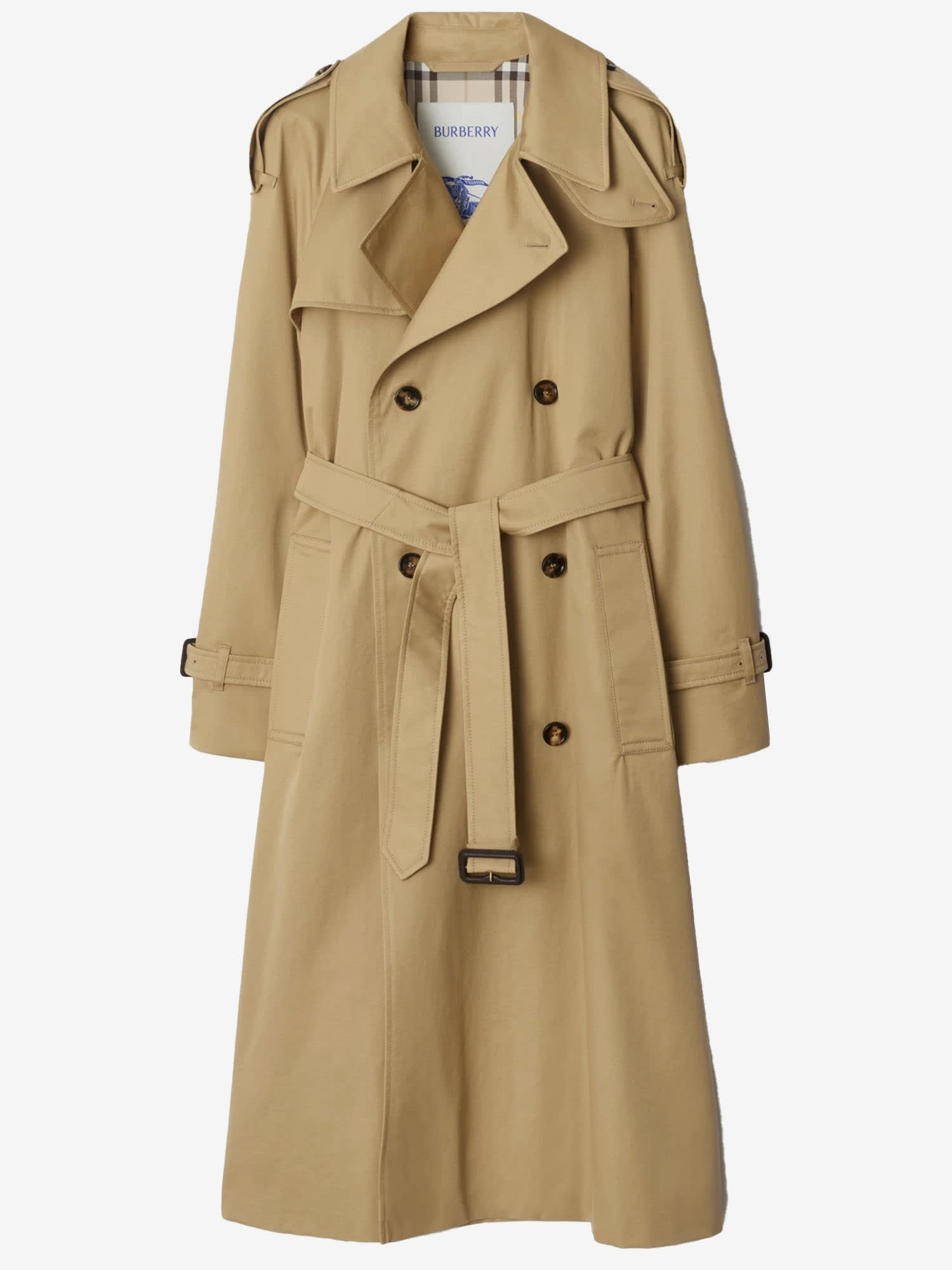 BURBERRY CASTELFORD LONG TRENCH COAT