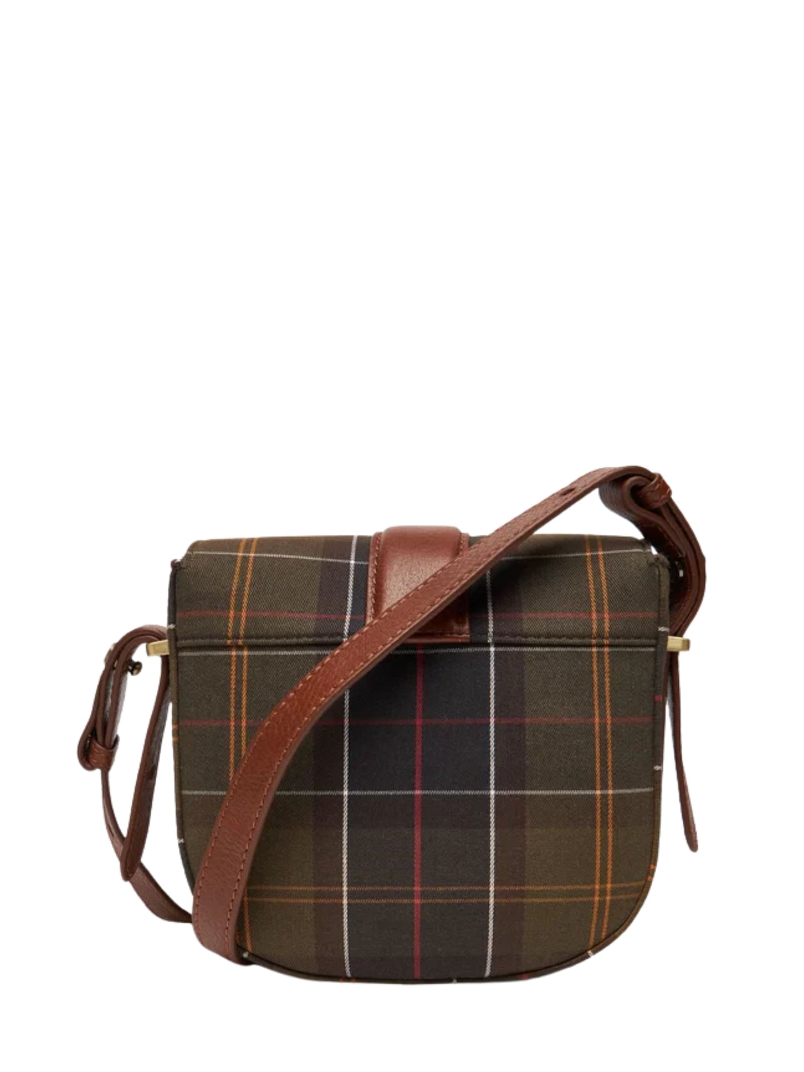 Barbour Elm Tartan Crossbody Bag In Multi