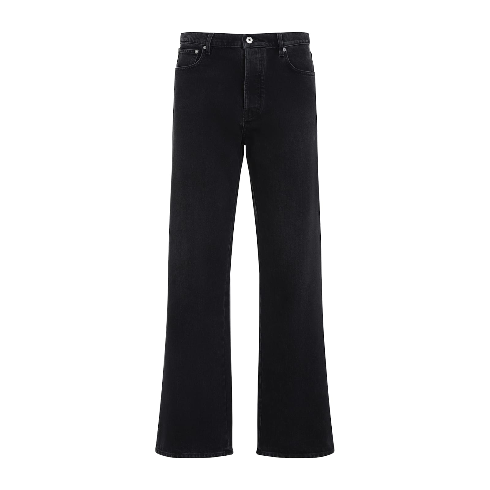 Off-white Relaxed Fit Diag Jeans In Vintage Black
