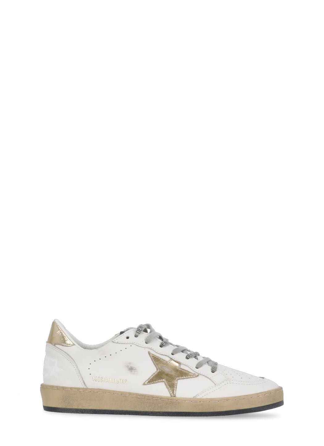 Shop Golden Goose Ballstar Sneakers In White