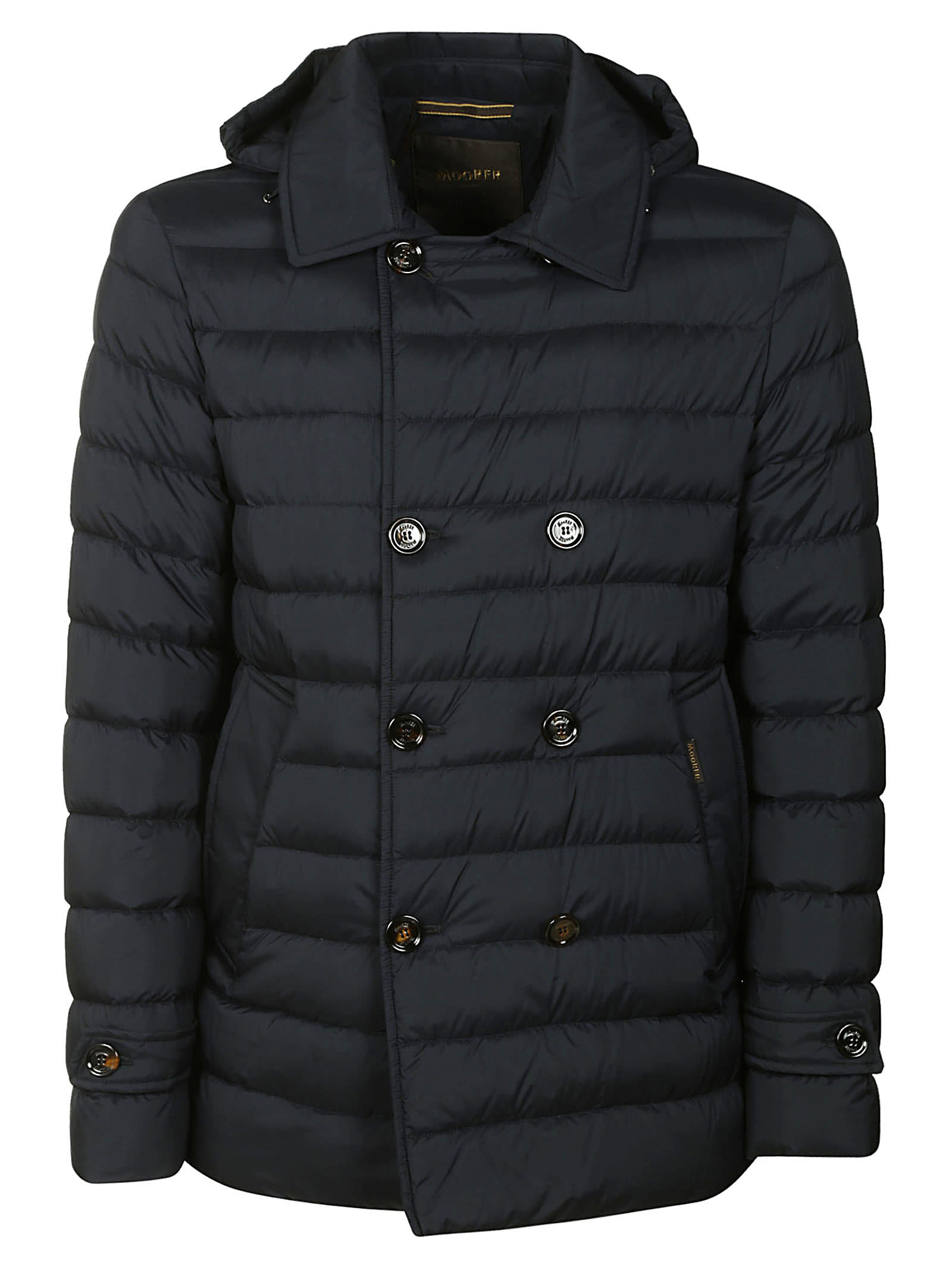 Moorer Double-breasted Buttoned Padded Jacket