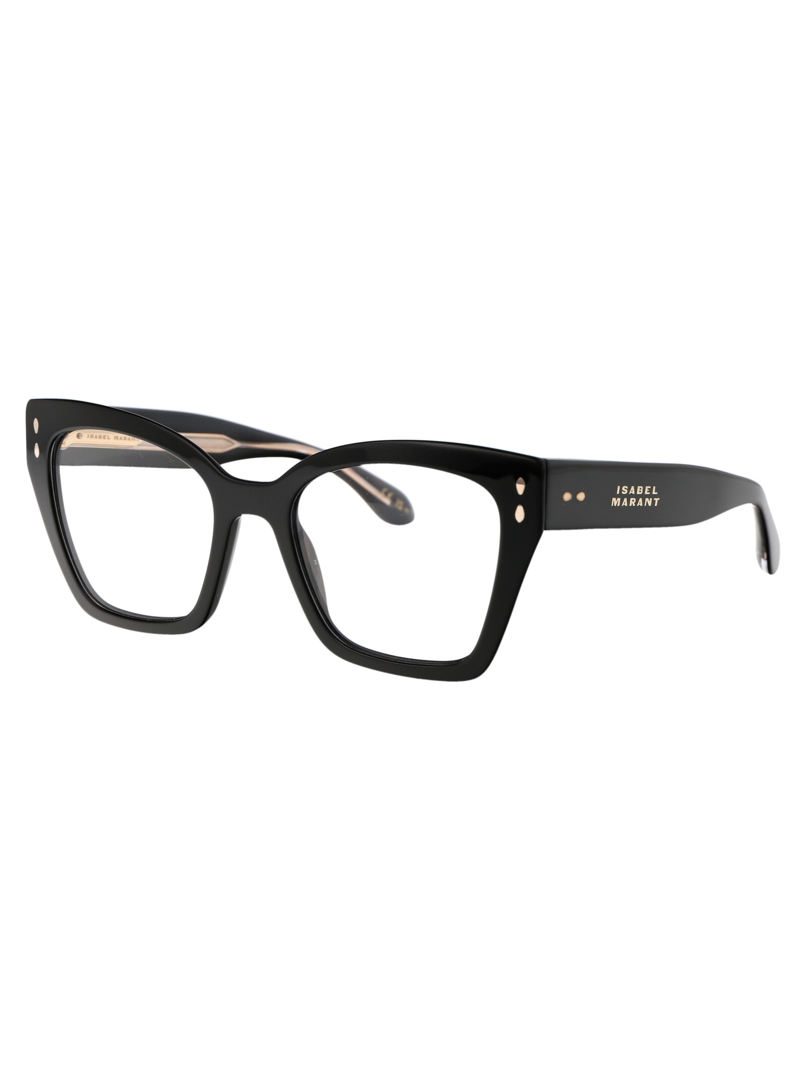Isabel Marant Geometric Flat Mirror In Black