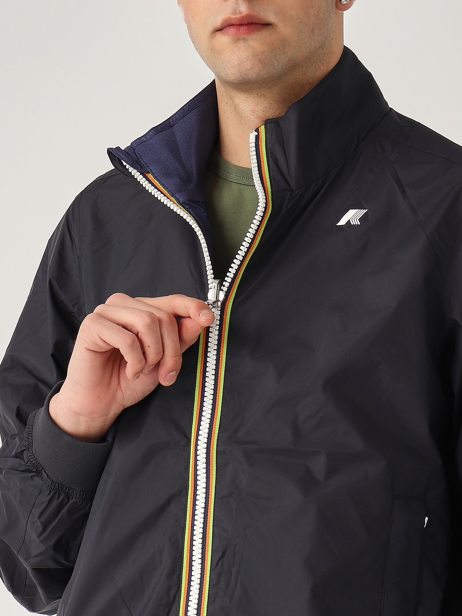 K-way Arsene Plus.2 Double Jacket In Black