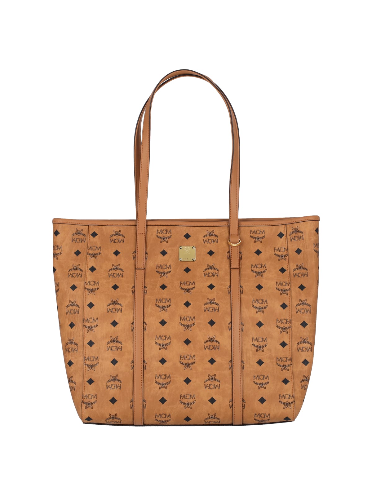 Shop Mcm Toni Tote Bag In Brown