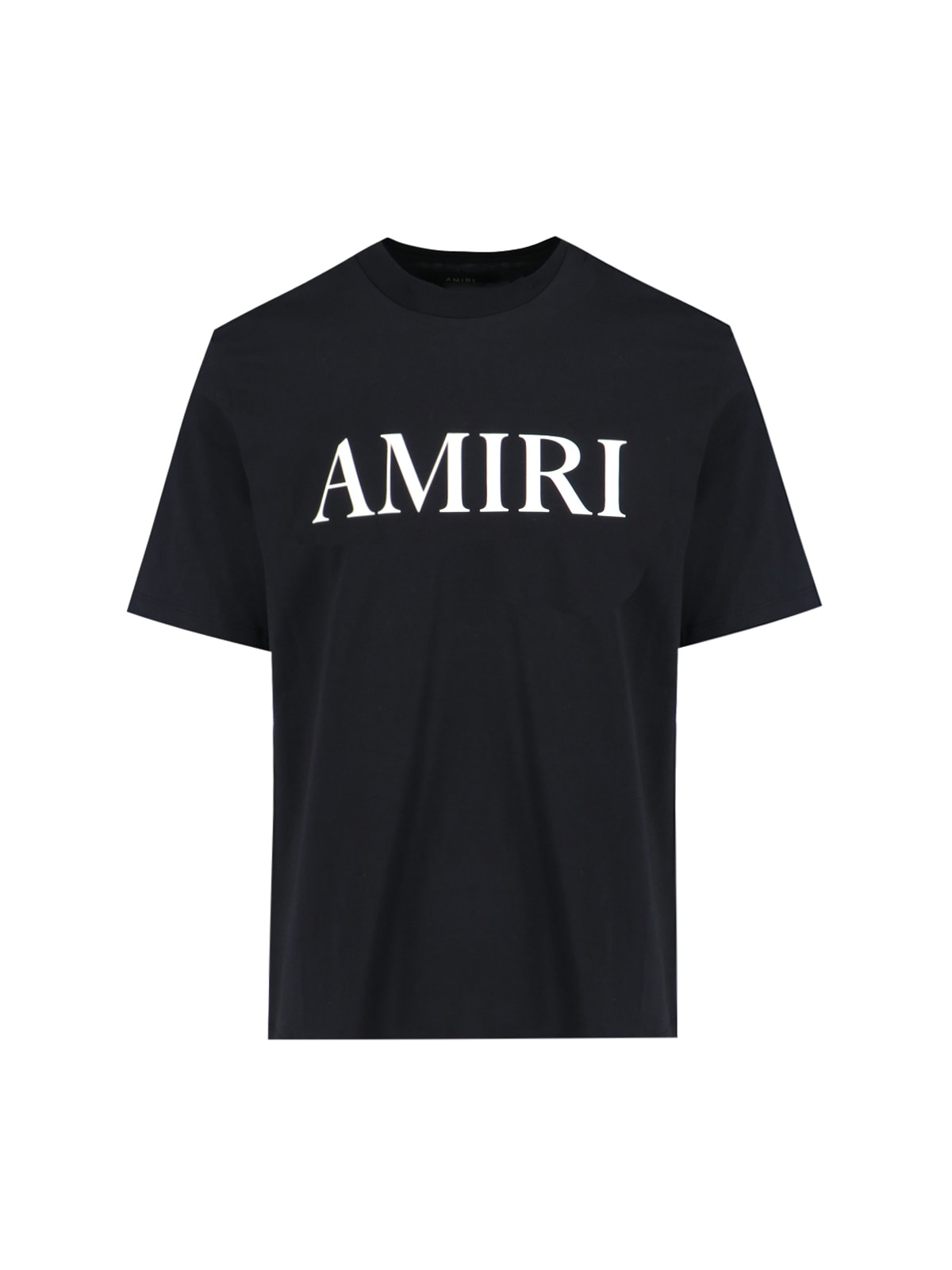 Shop Amiri Logo T-shirt In Nero