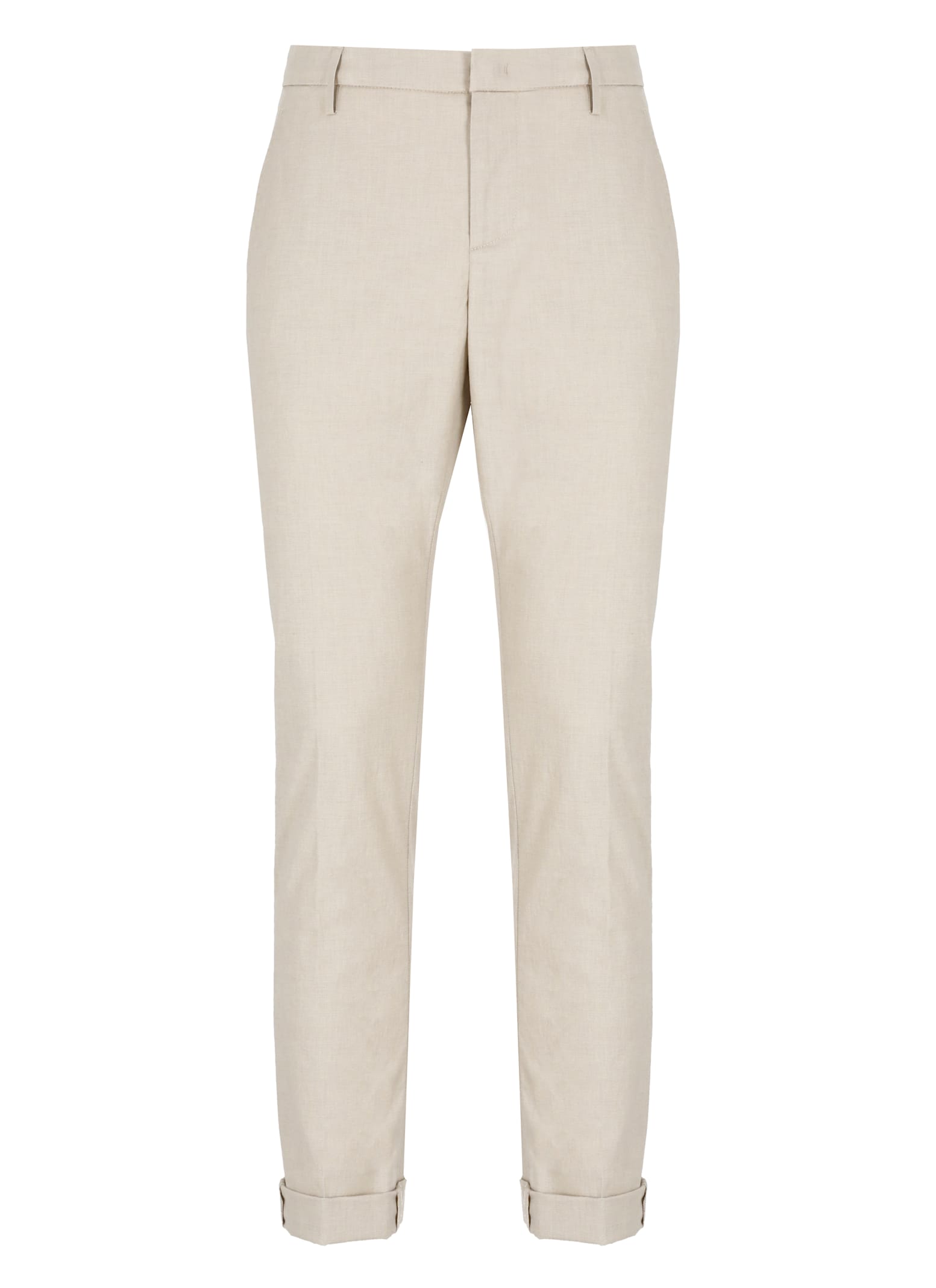 Dondup Cuffed Slim Fit Pants