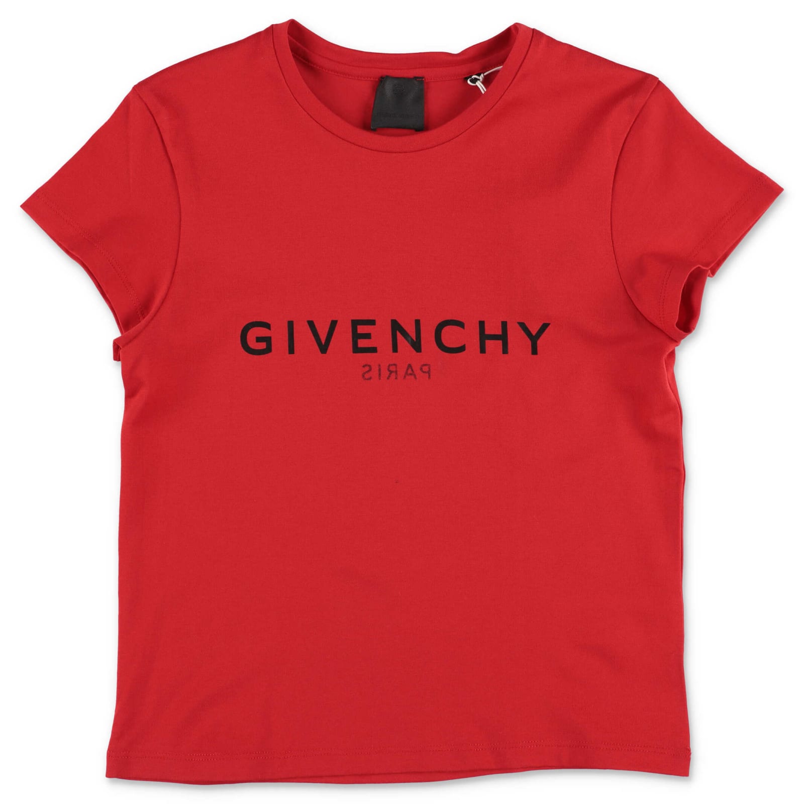 Givenchy T-shirt Rossa In Jersey Di Cotone