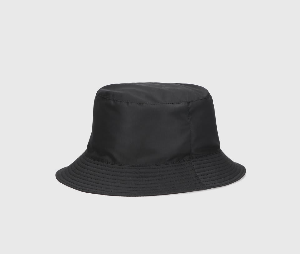 Borsalino Rain Waterproof Nylon Bucket Hat In Black | ModeSens