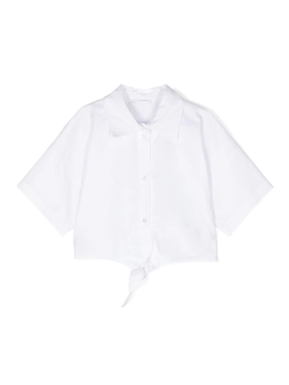 Shop Miss Grant Camicia Con Fiocco In White