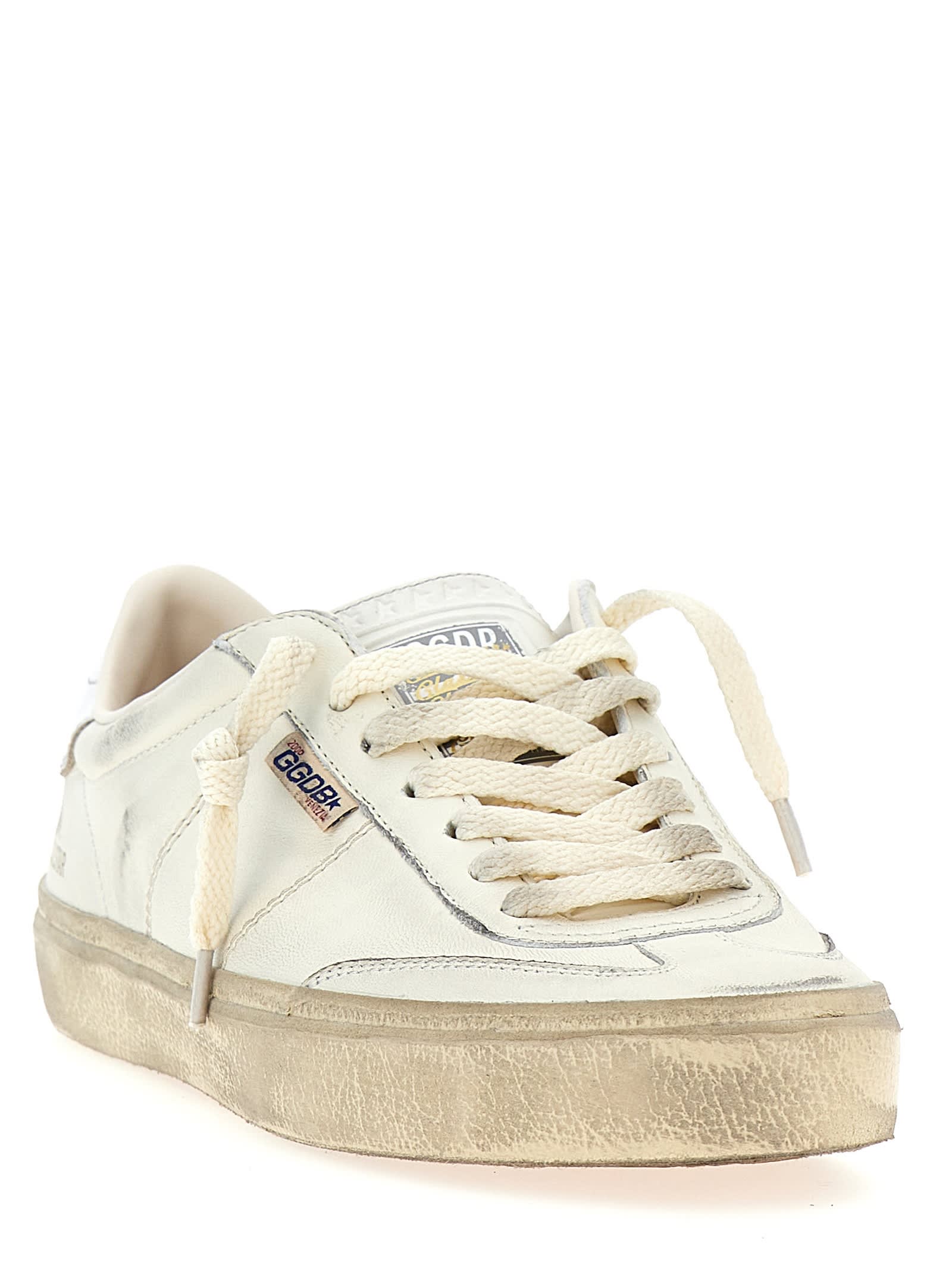 Shop Golden Goose Soul Star Sneakers In White