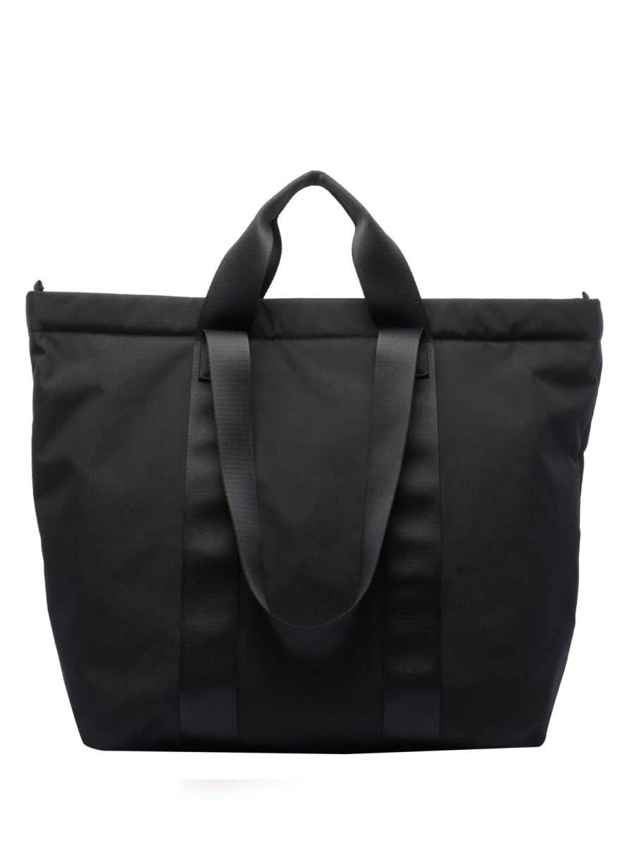 Y-3 Shopper With Logo In Black