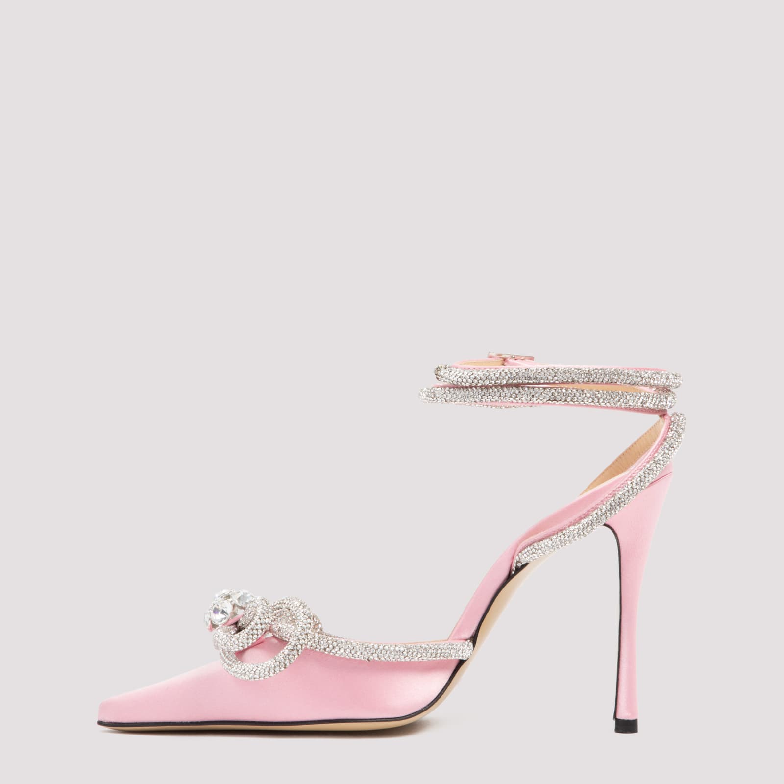 Shop Mach &amp; Mach Pink Double Bow Pumps