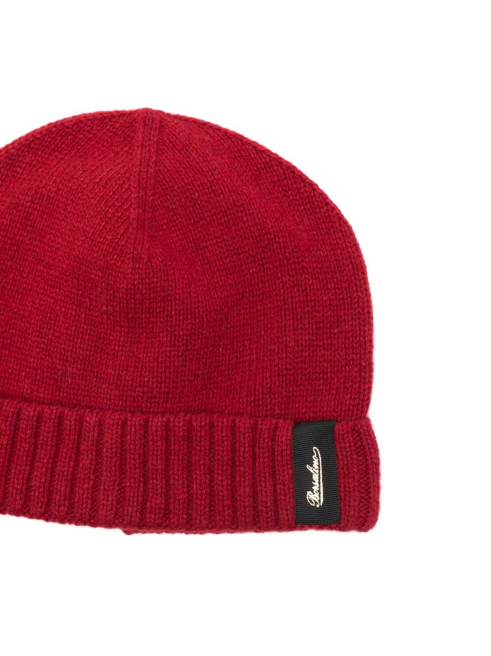 Borsalino City Cashmere Beanie In Burgundy