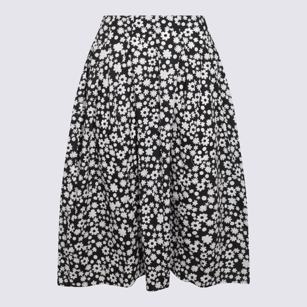 Black Cotton Skirt