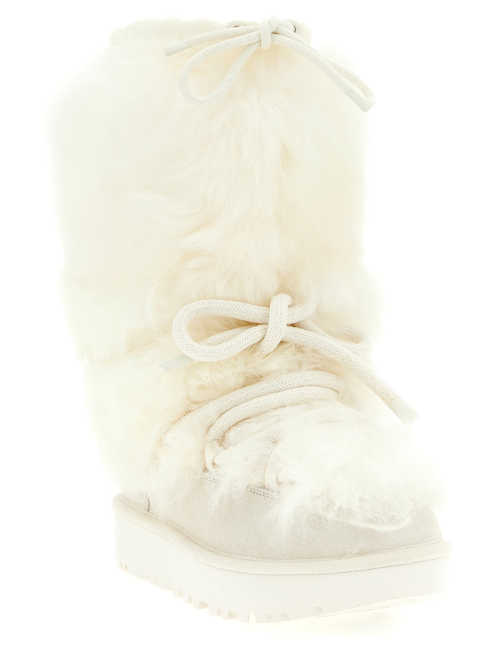 Ugg Classic Tall Chalet Boots In White