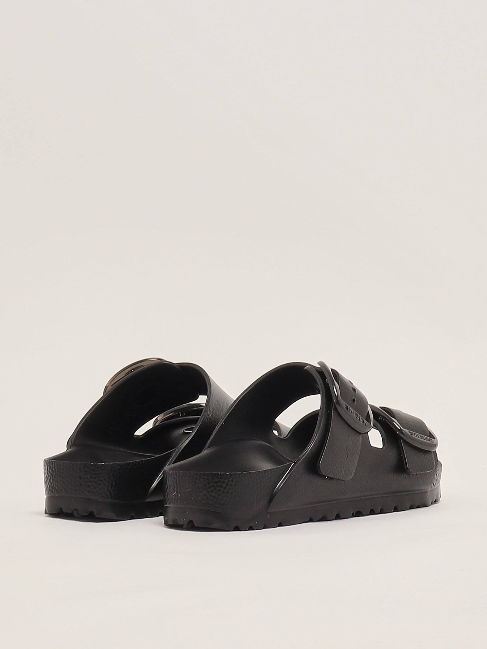 Birkenstock Arizona Raffia Slide In Black