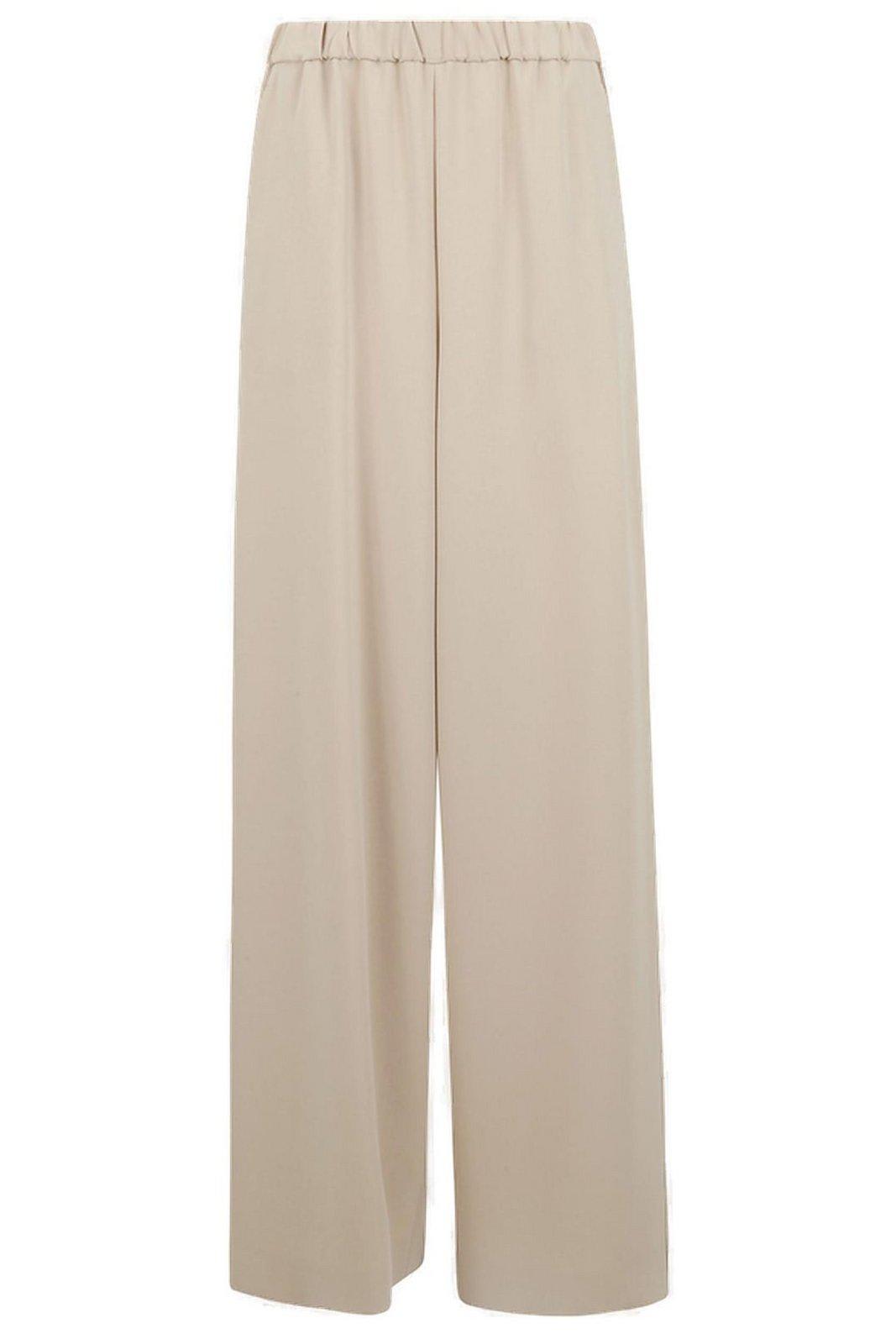 Max Mara Cady Elasticated Wide-leg Trousers