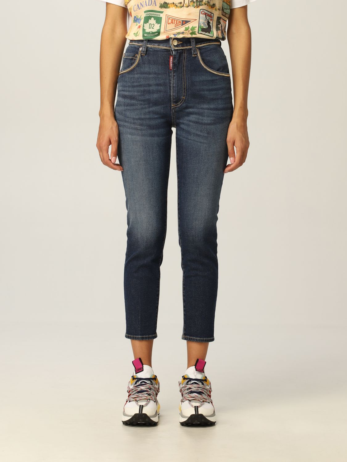 Dsquared2 Jeans Dsquared2 High-waisted Skinny Jeans