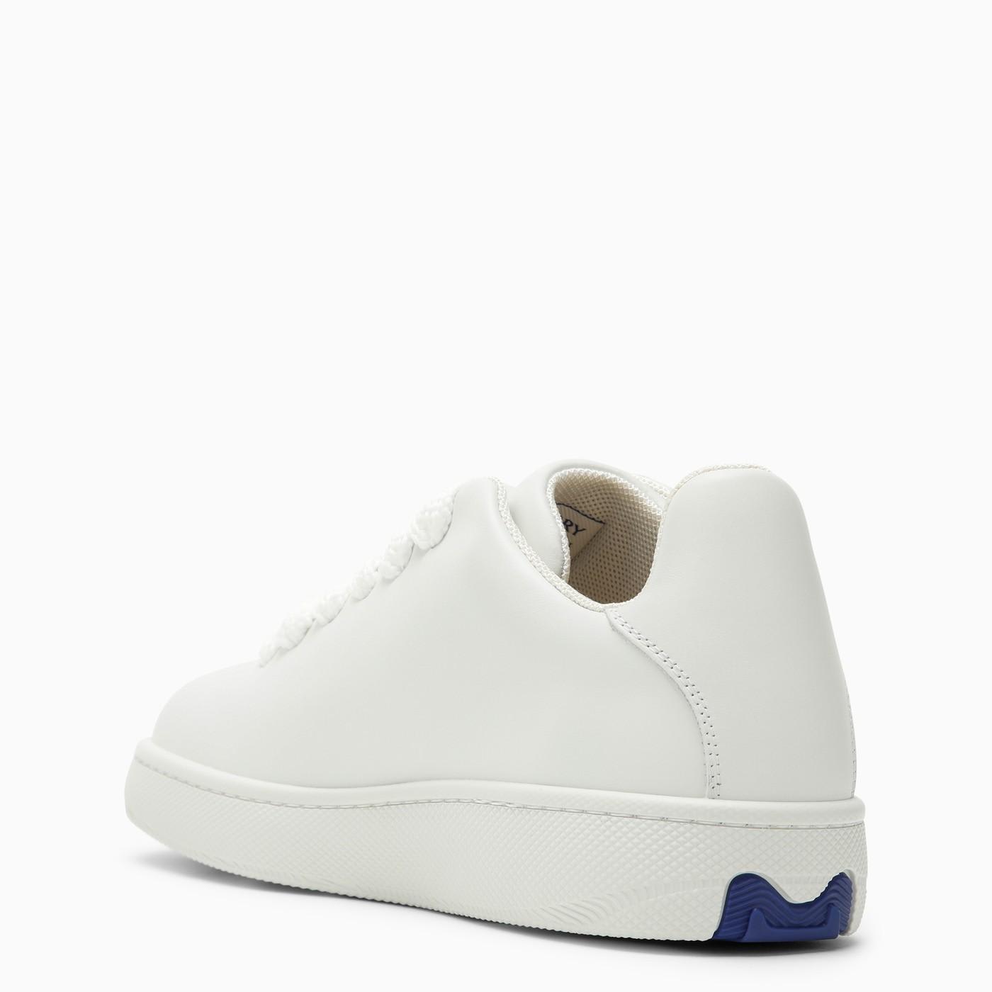 Shop Burberry White Box Sneaker