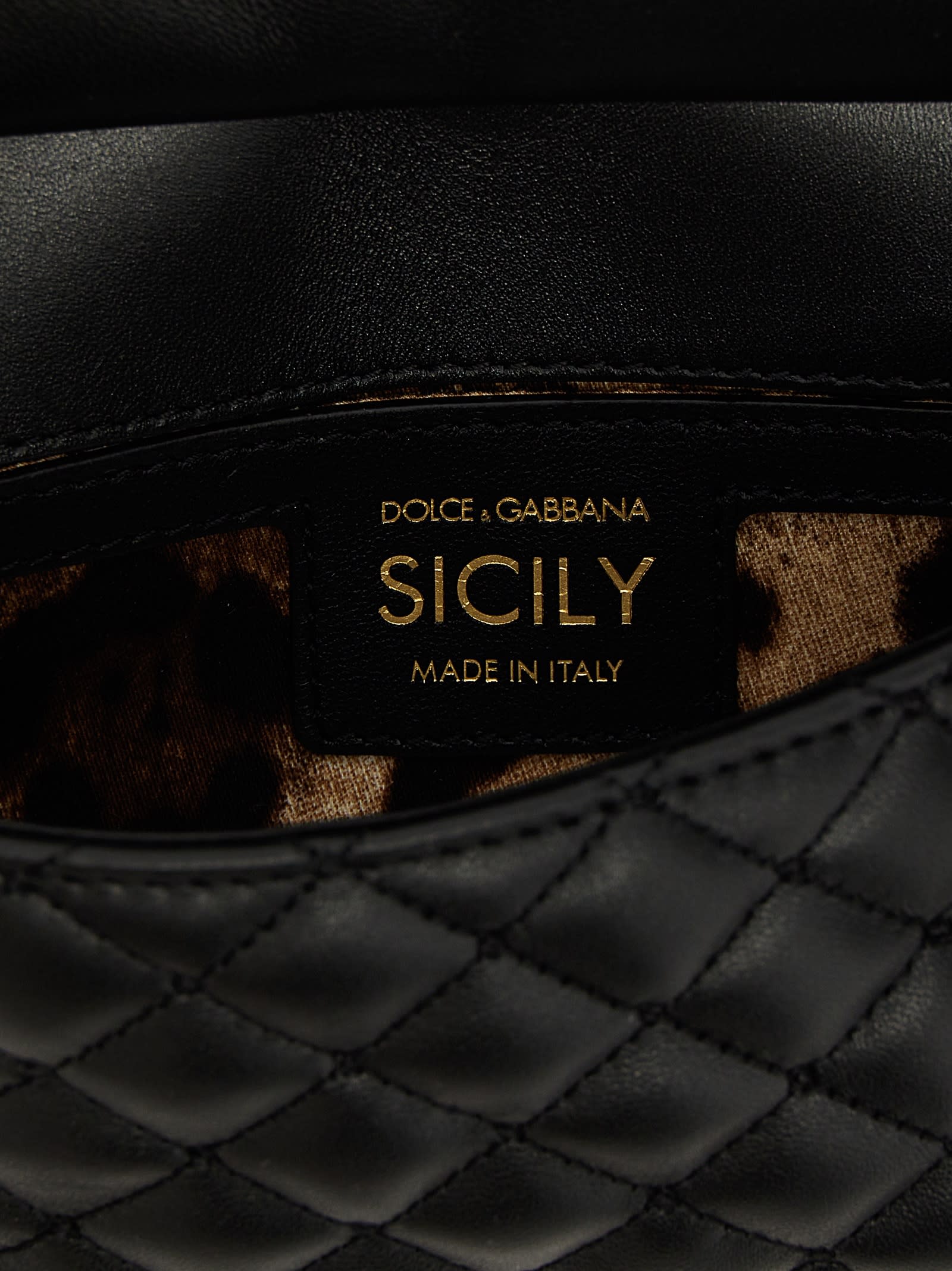 DOLCE & GABBANA SICILY SMALL HANDBAG 