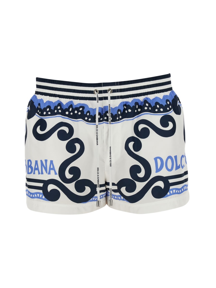 Dolce & Gabbana Swimsuit In Multicolour