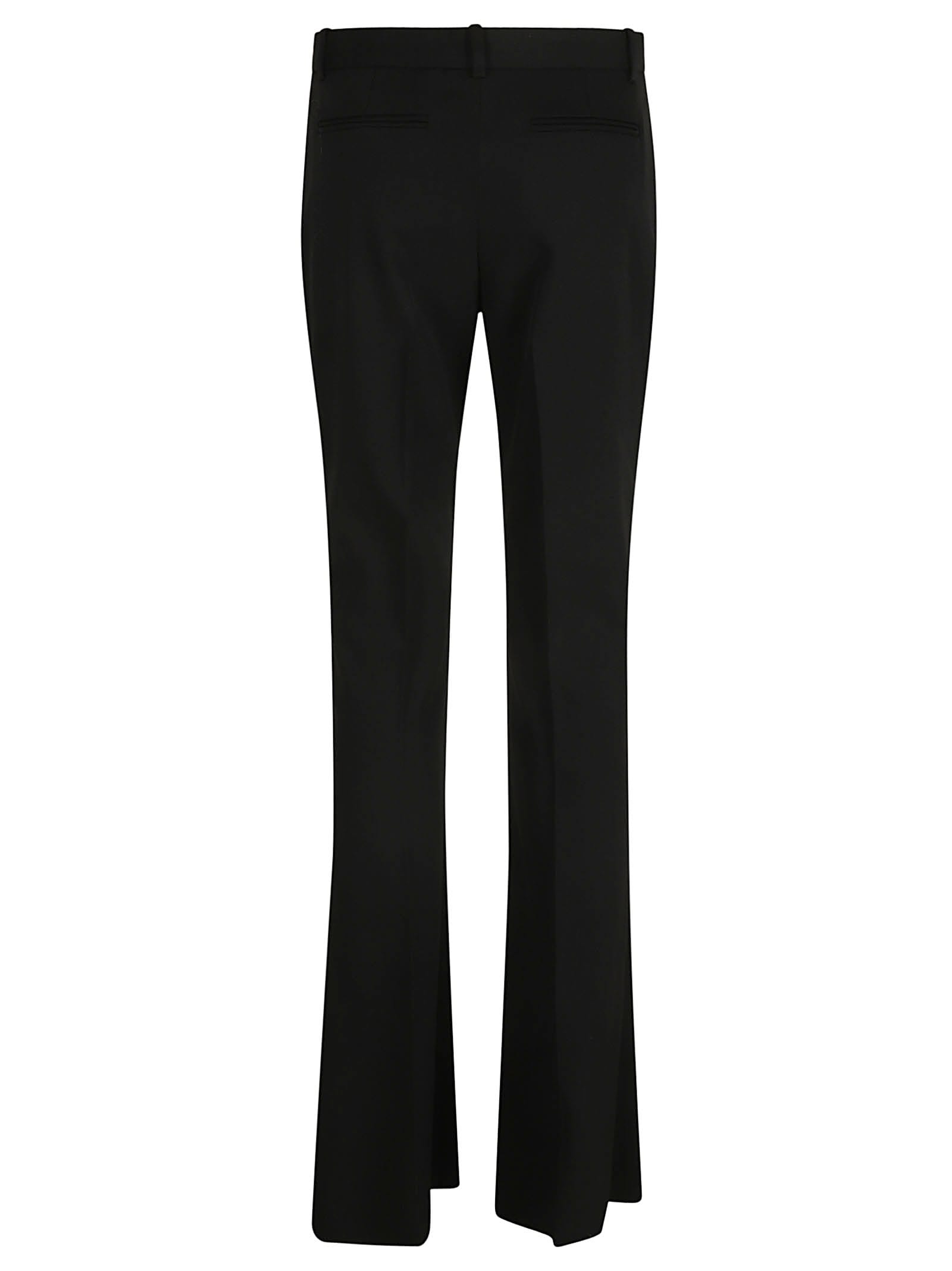 Shop Versace Informal Trousers In Black