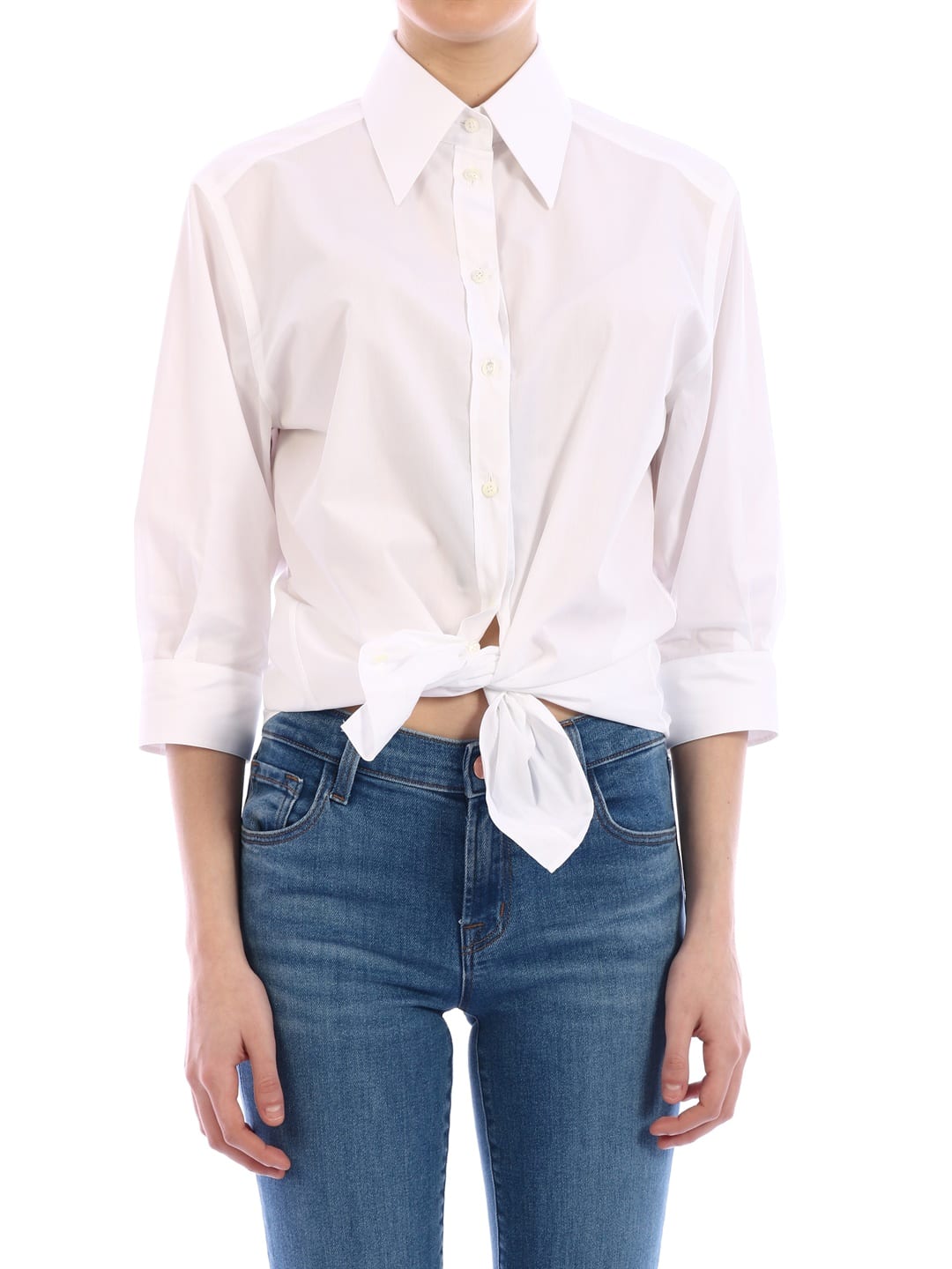 Dolce & Gabbana Cotton Shirt White