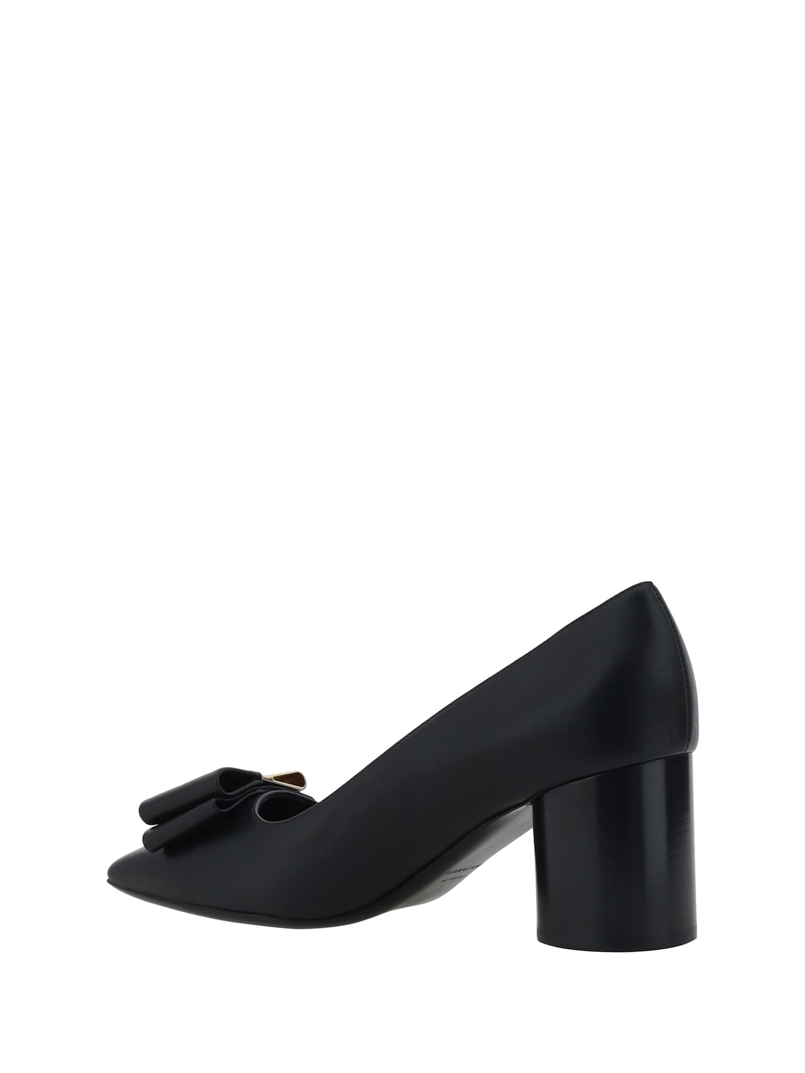 Shop Ferragamo Pumps In Black