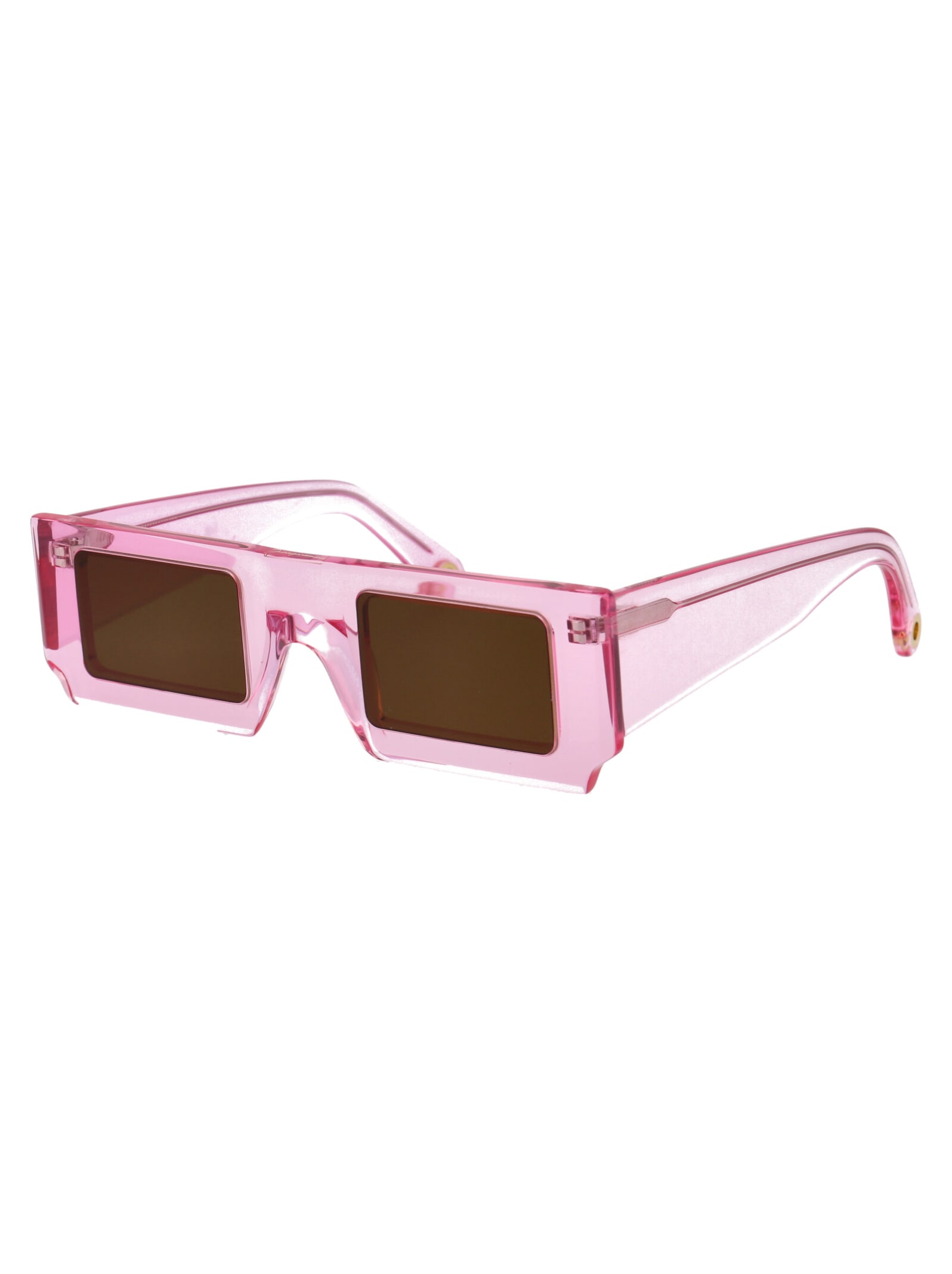 Shop Jacquemus Les Lunettes Soleil Sunglasses In Rosa