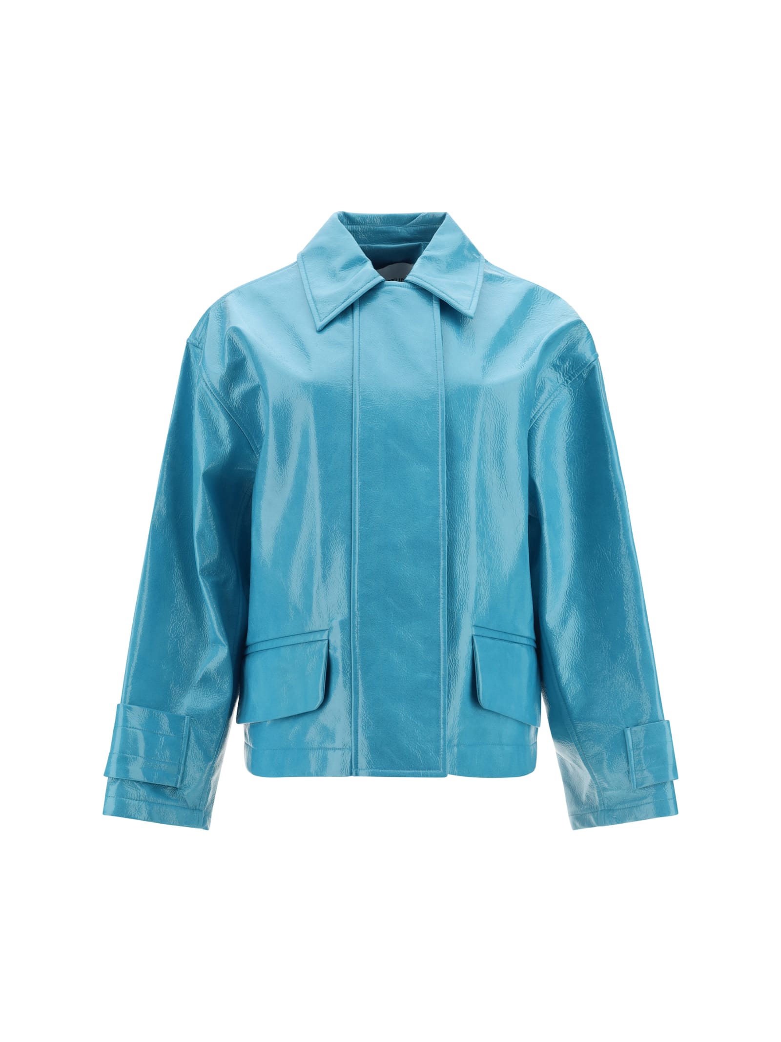 Shop Stand Studio Constance Jacket In Chlorine Blue