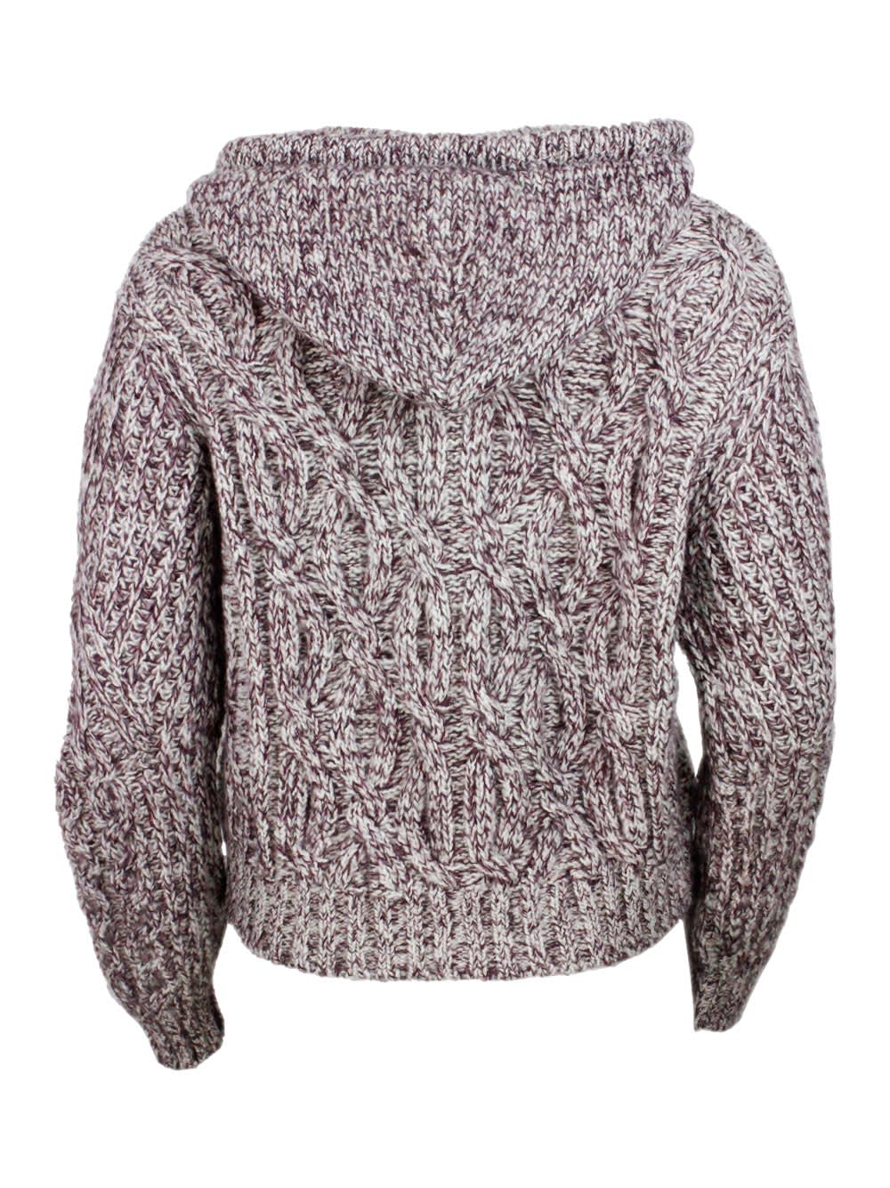 Eleventy Sweater In Purple