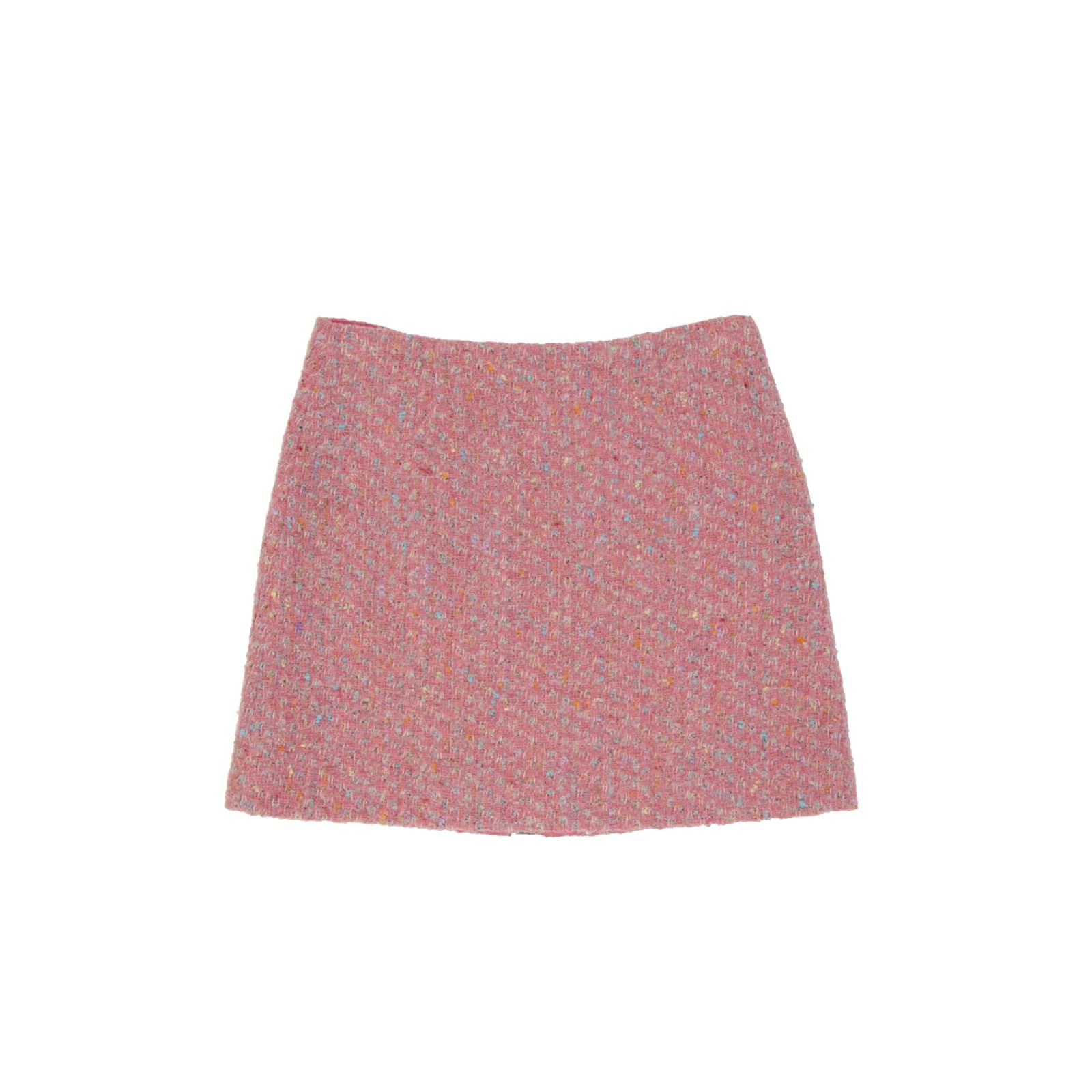 Couture Wool Mini Skirt