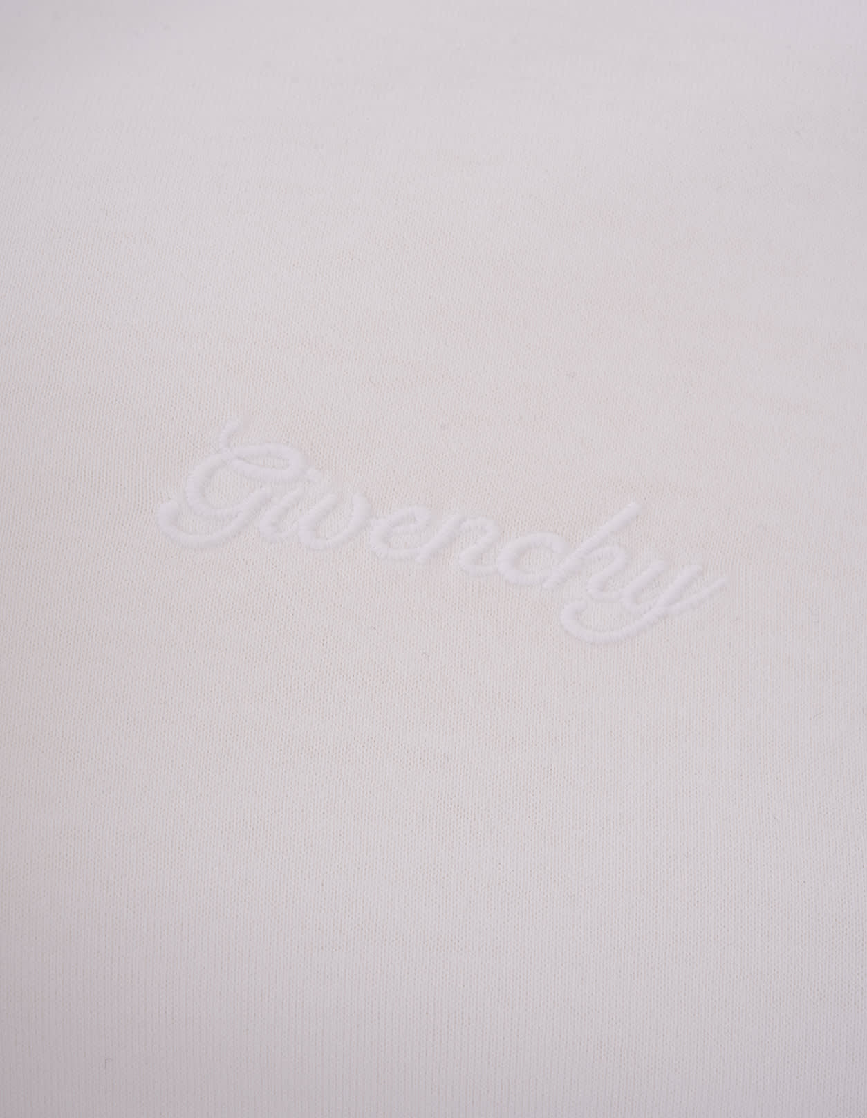 Shop Givenchy White T-shirt With Tonal Logo