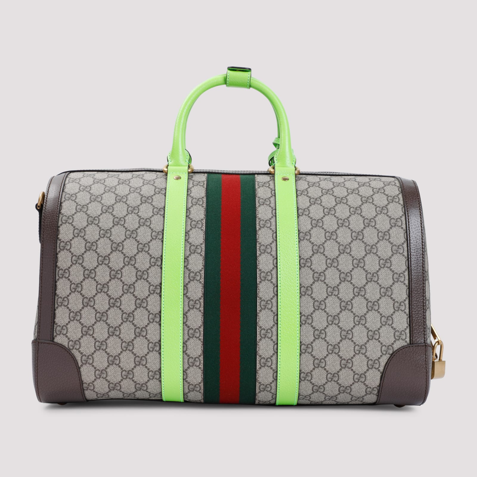 Shop Gucci Savoy Duffle Bag In B.e El.gr