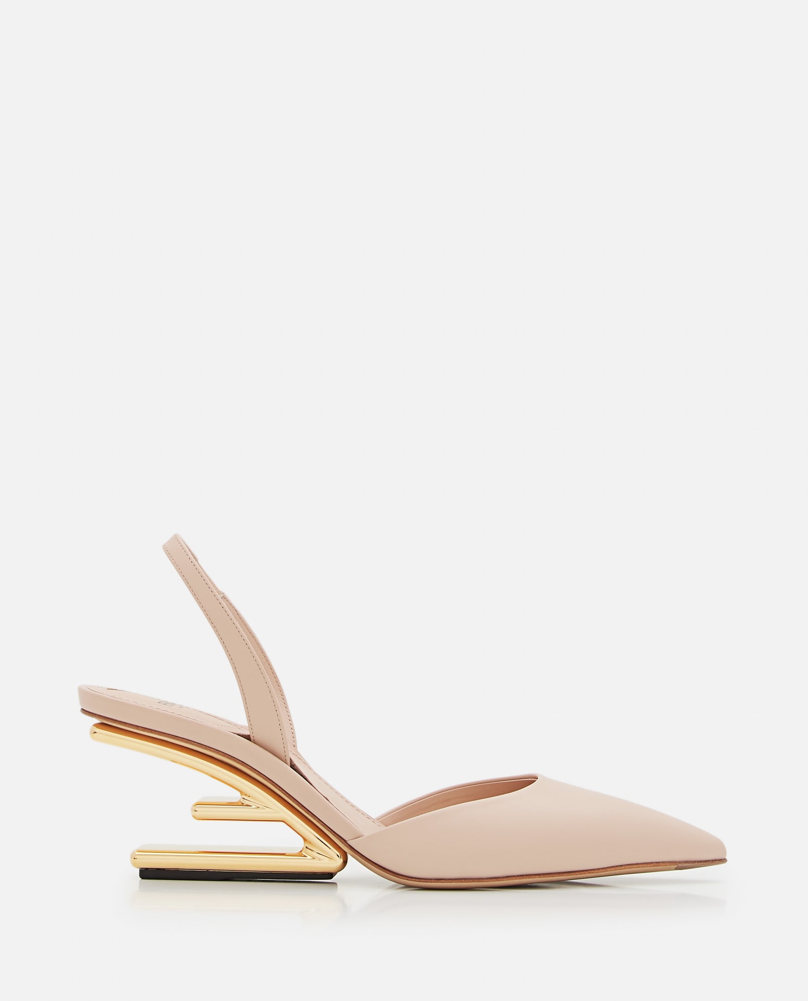 First Leather Slingback Pumps