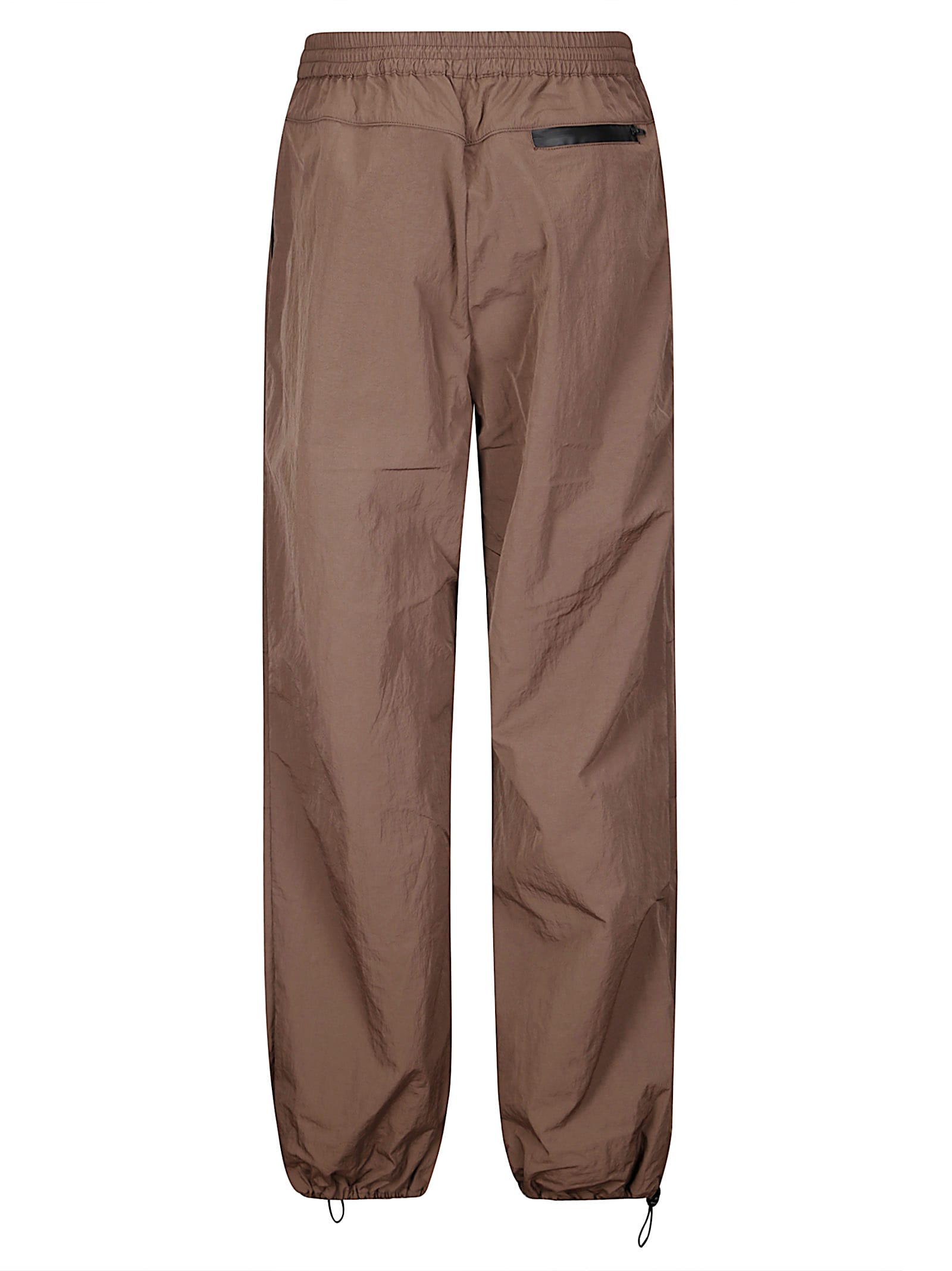 Cecilie Bahnsen Brooks Joggers Recycled Taffeta In Brown