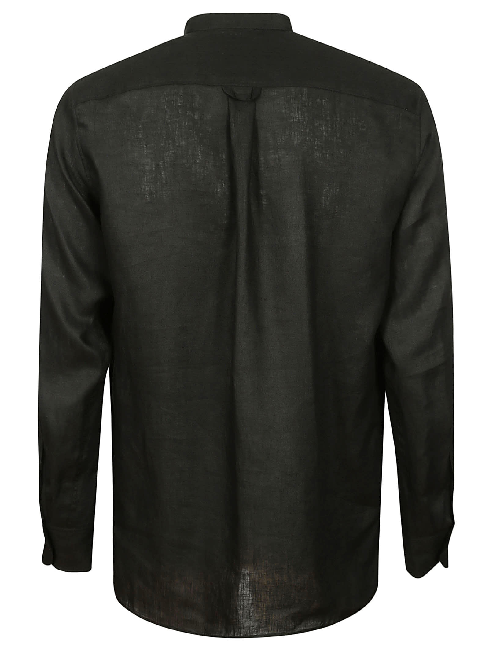 Shop Pt01 Serafino Shirt In Black