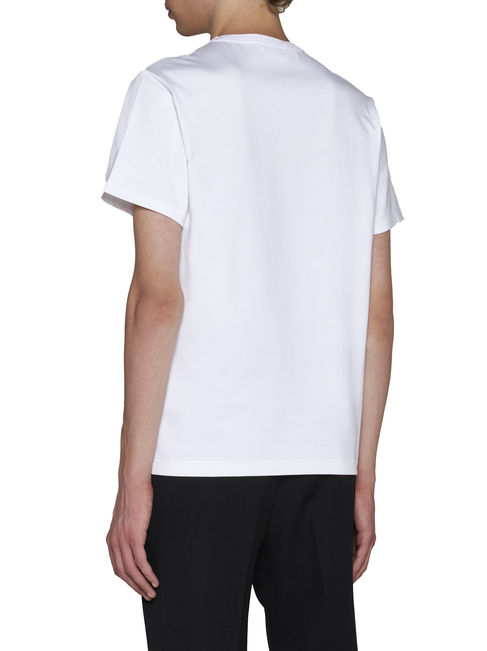 Shop Alexander Mcqueen T-shirt In White / Black