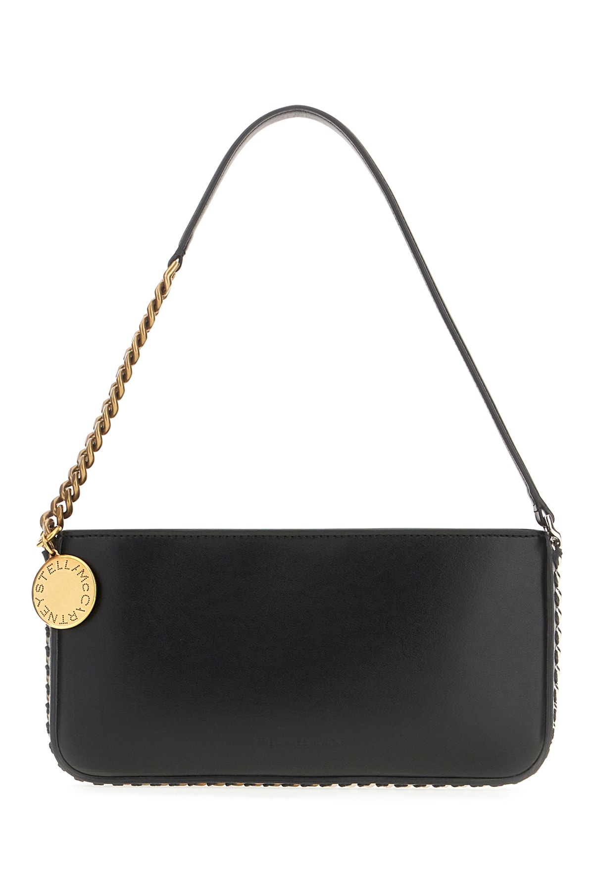 Stella Mccartney Black Alter Mat Shoulder Bag