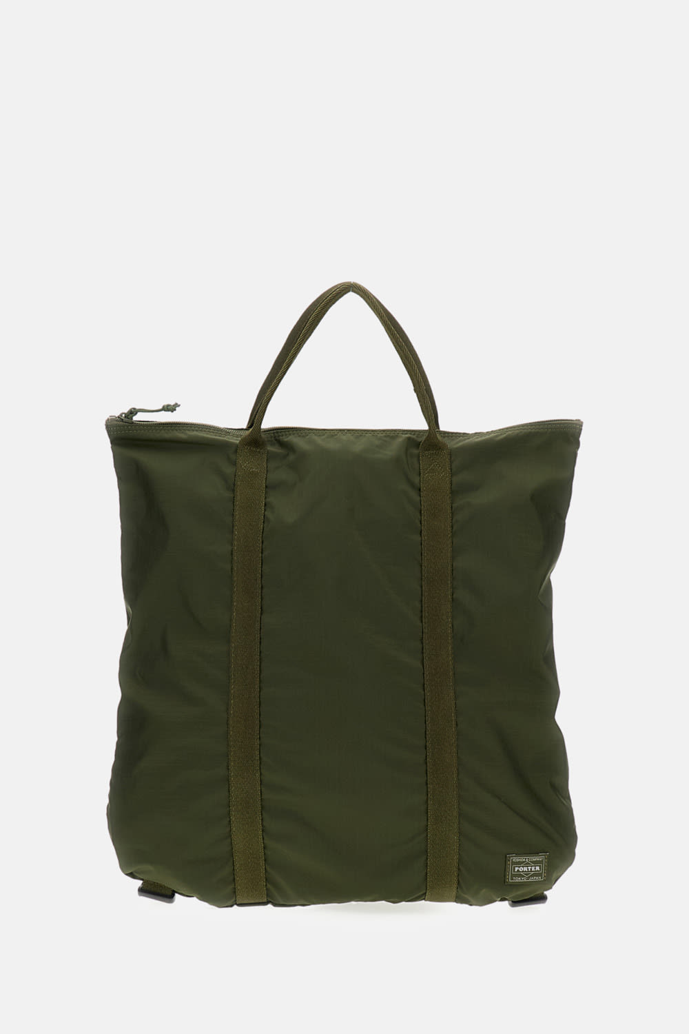 Porter Flex 2way Nylon Tote Bag In Green