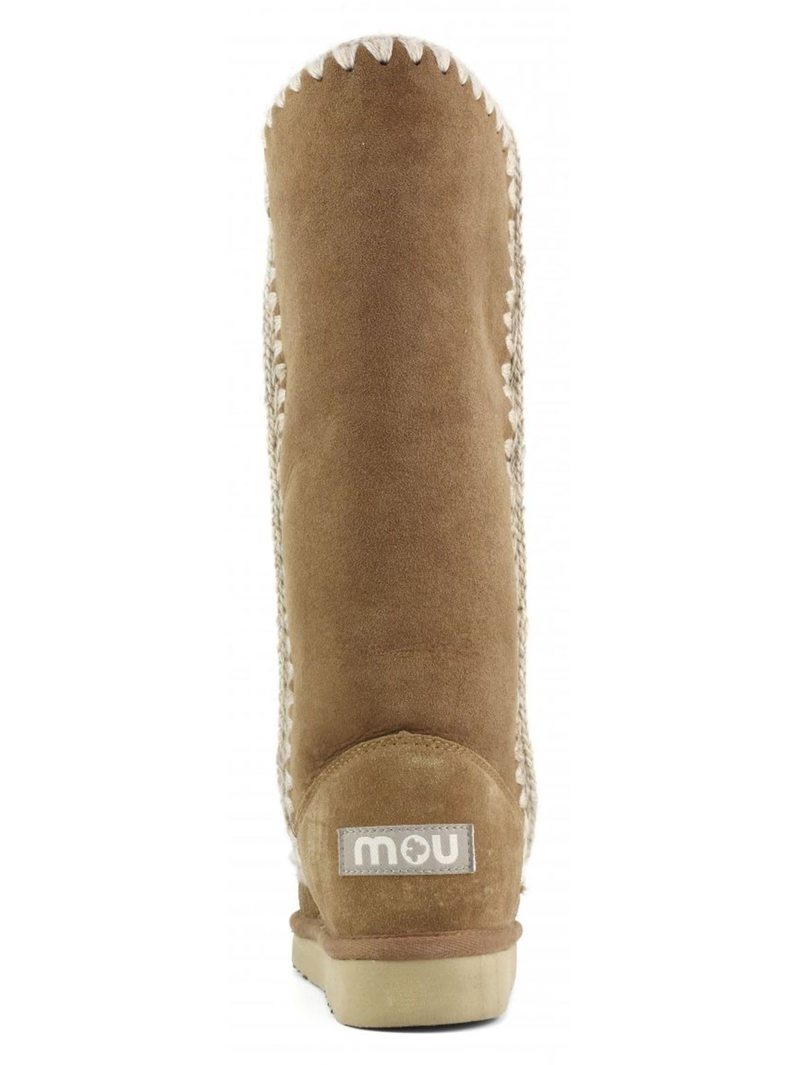 Shop Mou Brown Double-face Sheepskin Eskimo 40