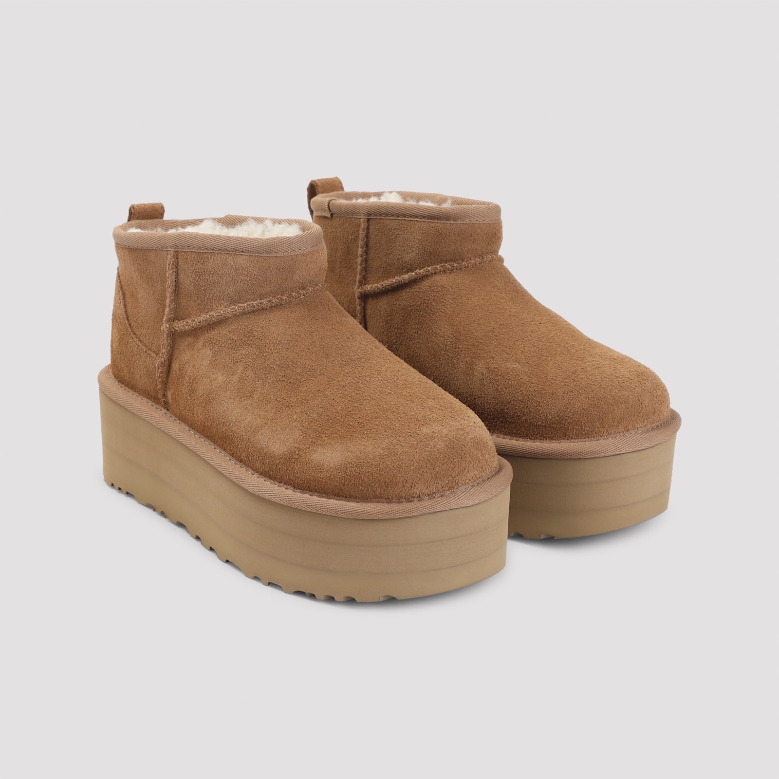 Ugg Classic Ultra Mini Platform In Brown