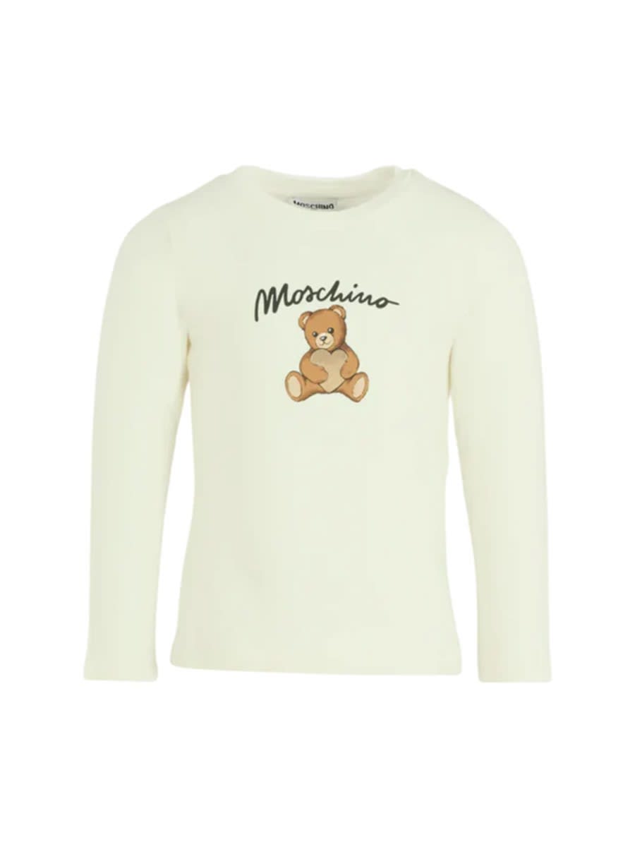 Moschino Kids' T-shirt In Yellow