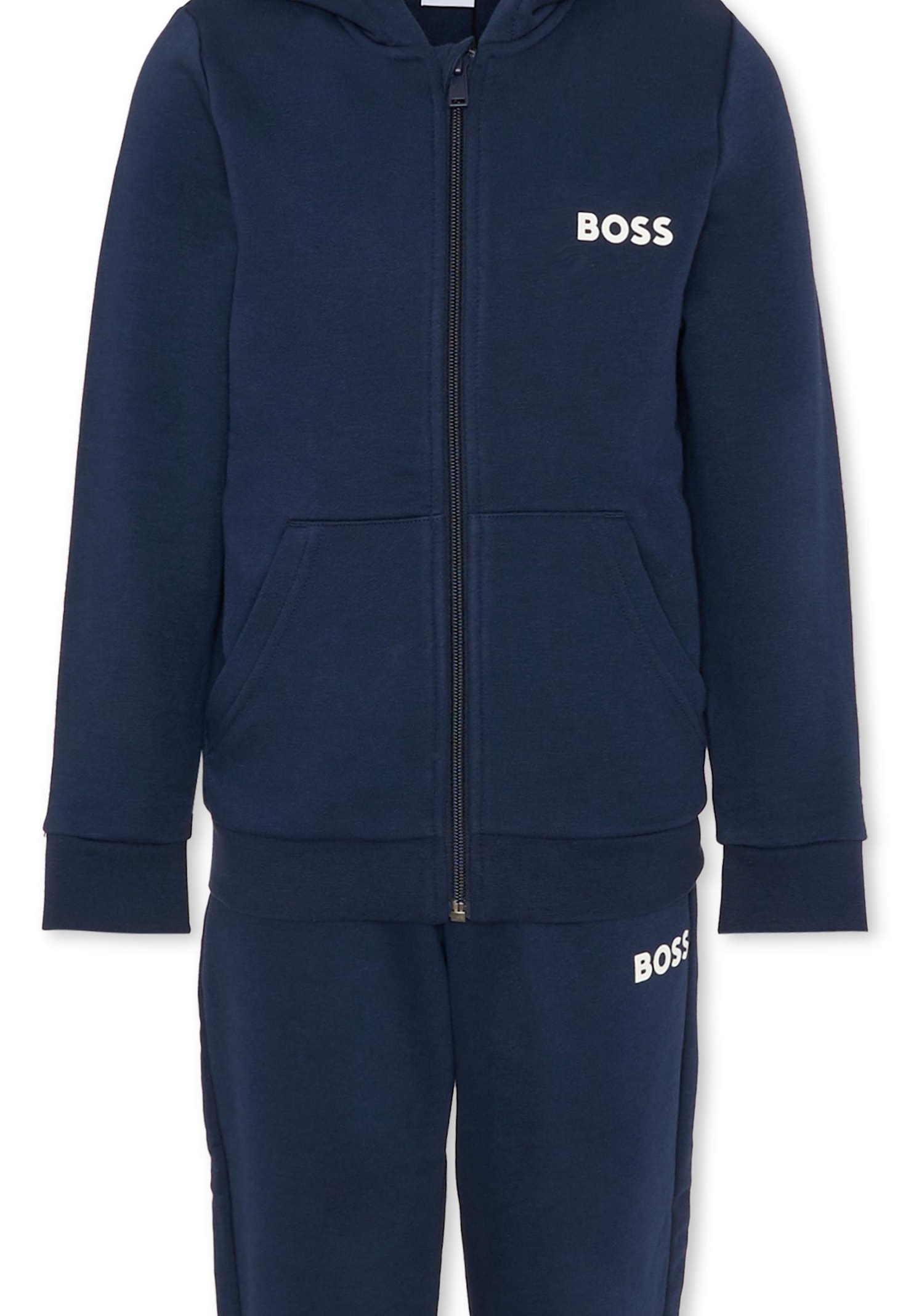Hugo Boss Blue Set For Boy With Logo In Blue