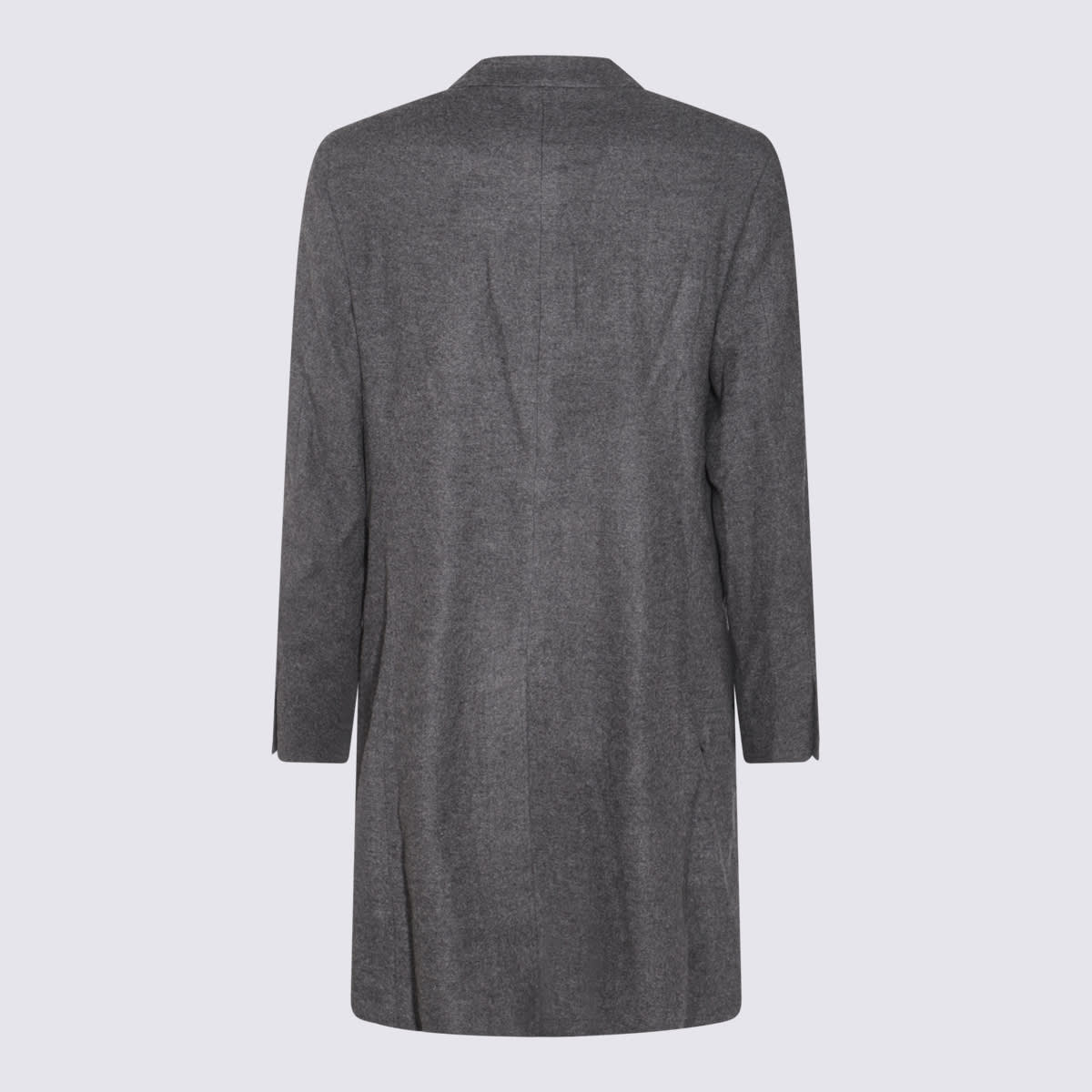 Shop Canali Grey Wool Suit