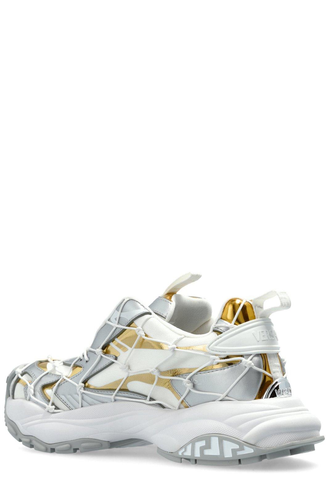 Versace Baskets Mercury M_vs_03 In White E Silver E Gold