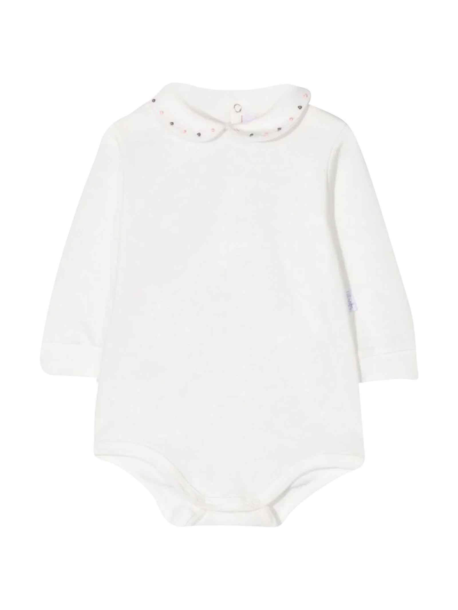 Il Gufo Bodysuit With Long-sleeved Print